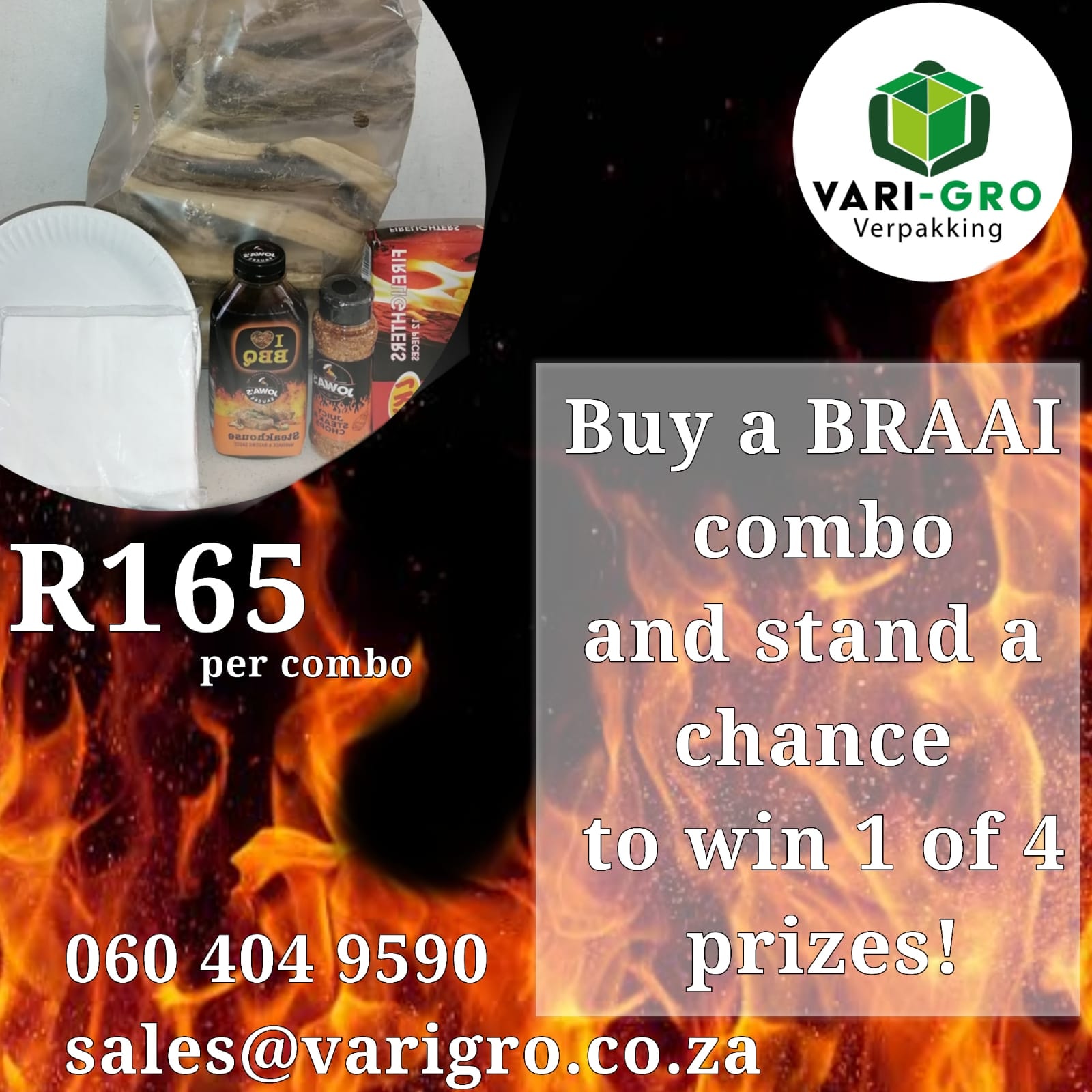 Vari-gro - We continue the festive feeling with our braai...