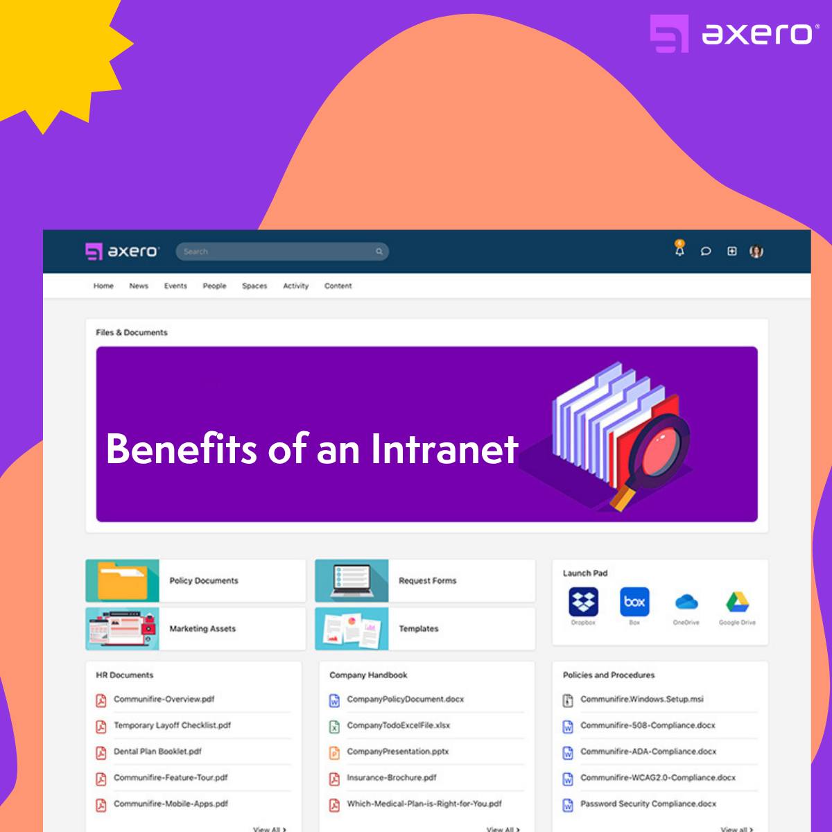Axero - Tired of your intranet living in someone else’s cloud? It’s ...