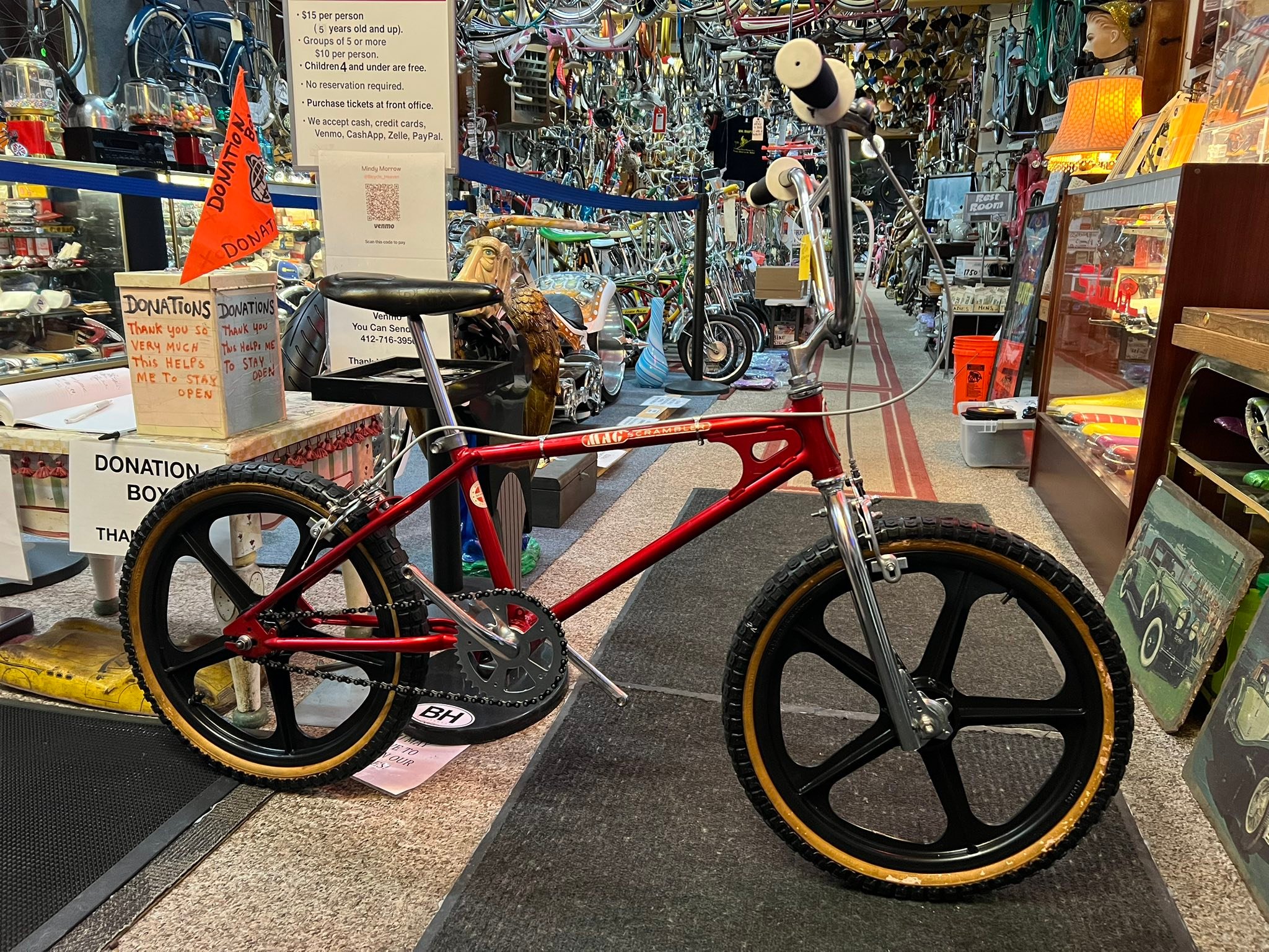 1982 Schwinn Mag Scrambler bike restoration