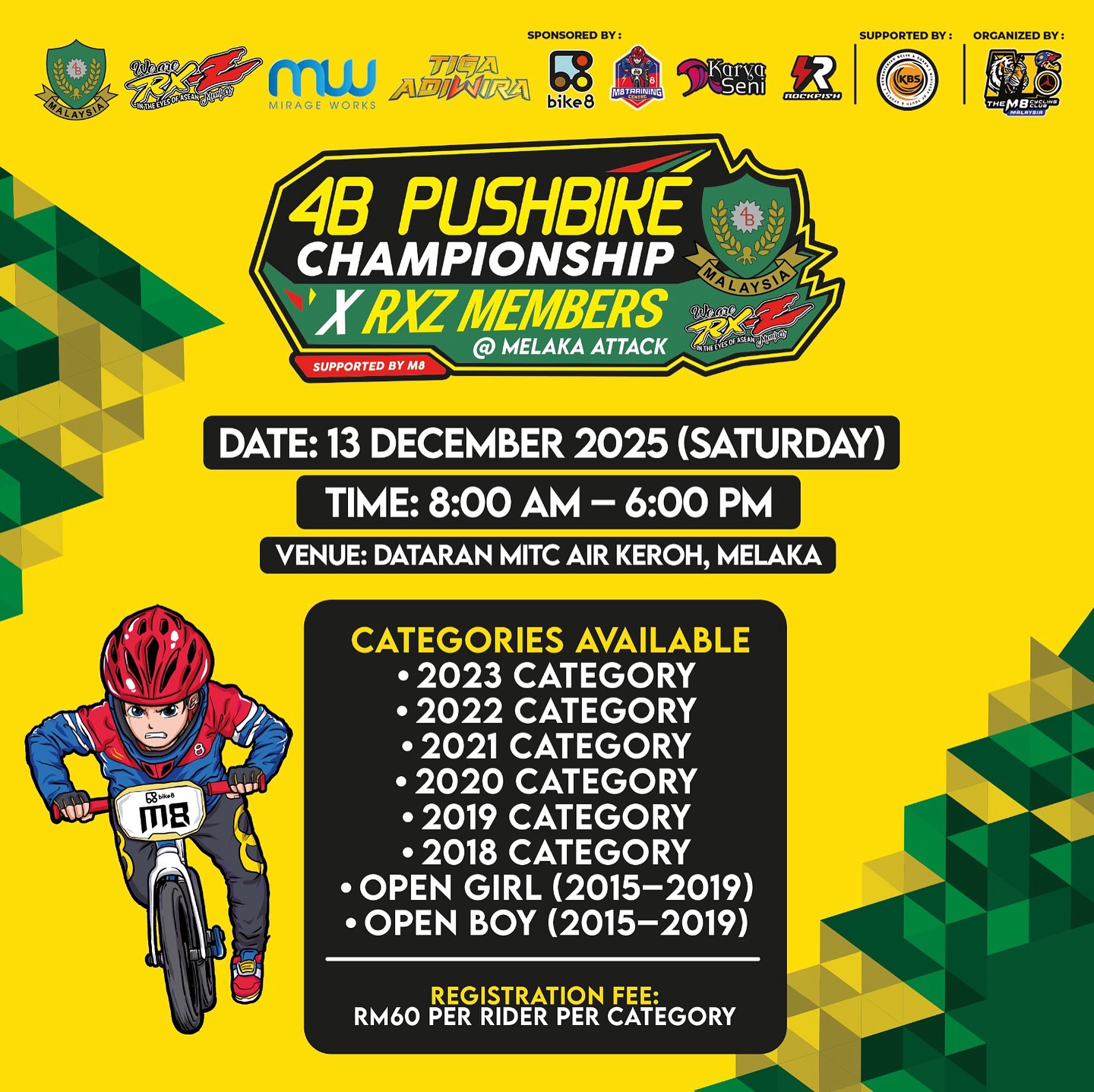 Official - 🚴‍♀️🔥 GET READY TO RIDE! 🔥🚴‍♂️ 4B PUSHBIKE CHAMPIONSHIP X ...