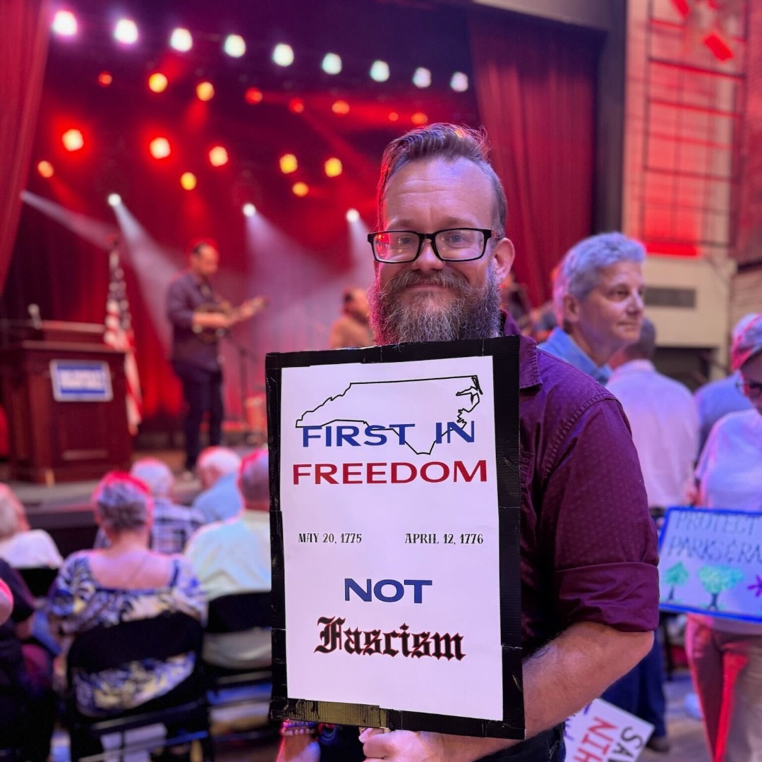 Folks were ready for our People's Town Hall with NC-09! Where's