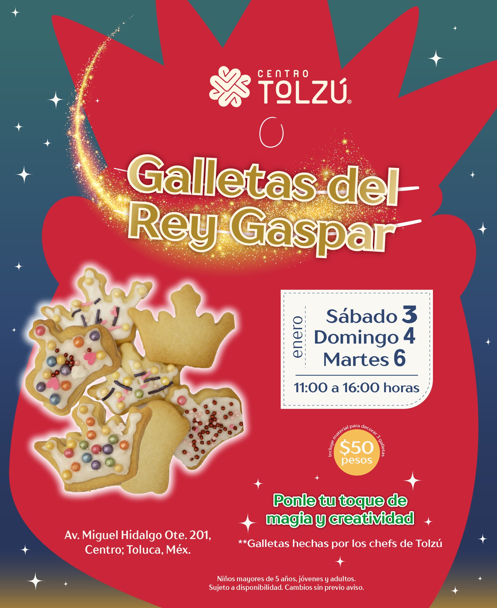 Centro Tolzú - 👑 𝐋𝐚 𝐦𝐚𝐠𝐢𝐚 𝐝𝐞 𝐥𝐨𝐬 𝐑𝐞𝐲𝐞𝐬 𝐌𝐚𝐠𝐨𝐬 𝐬𝐞 𝐯𝐢𝐯𝐞 𝐞𝐧... | Facebook