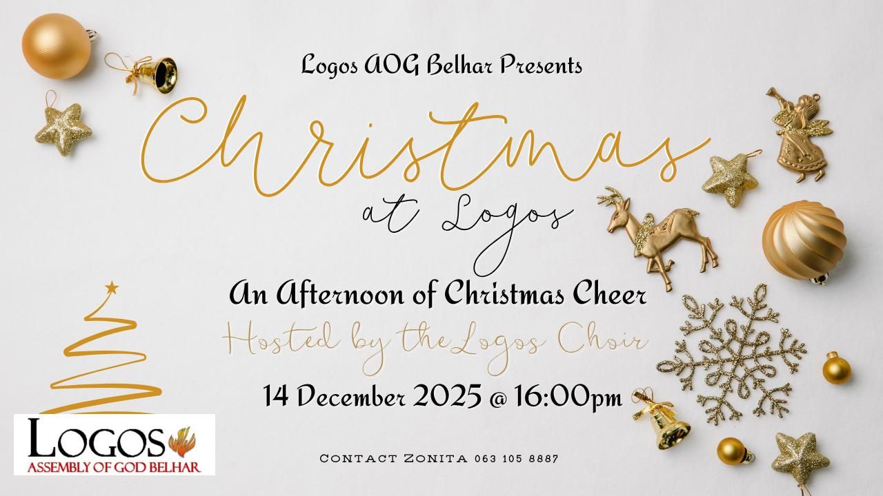 Logos - 🎄 You're Invited to Christmas at Logos 🎄 Join us for an ...