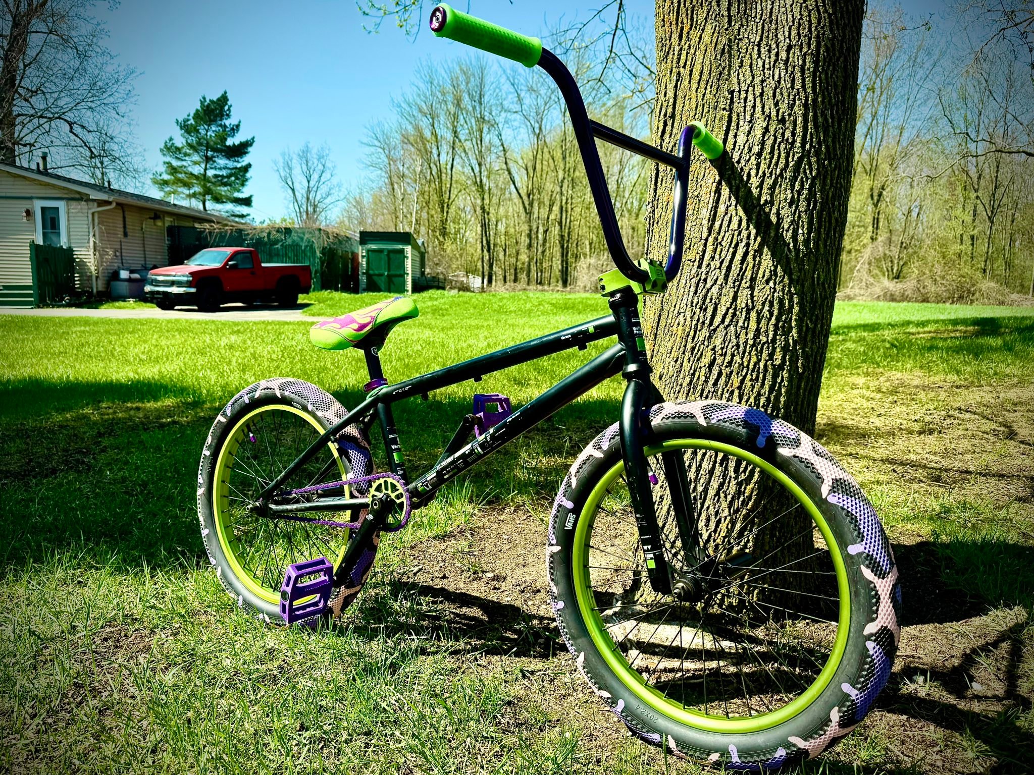 Newly built WeThePeople Envy BMX bike with 2011 frame