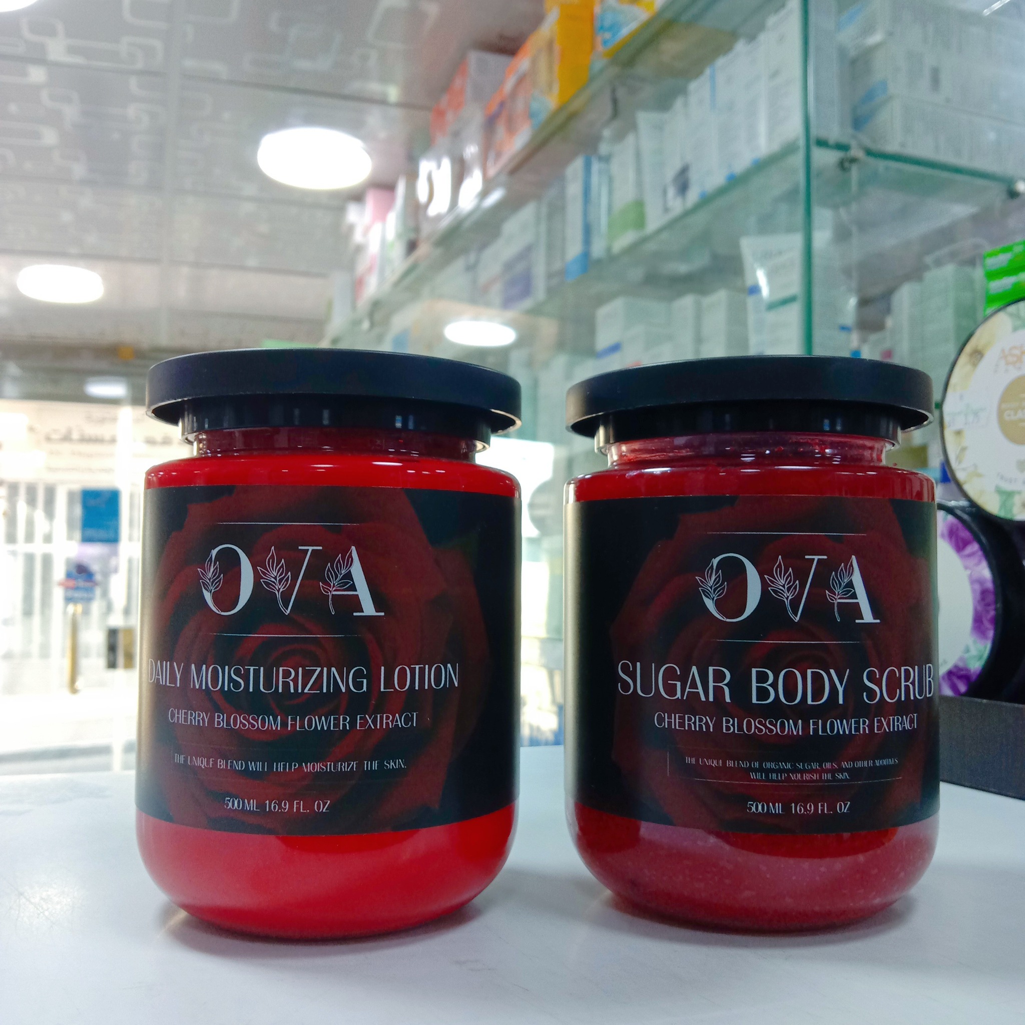 OVA BODY SCRUB 500 ml 💖 مستخلص... - صيدلية حياة الكرك | Facebook