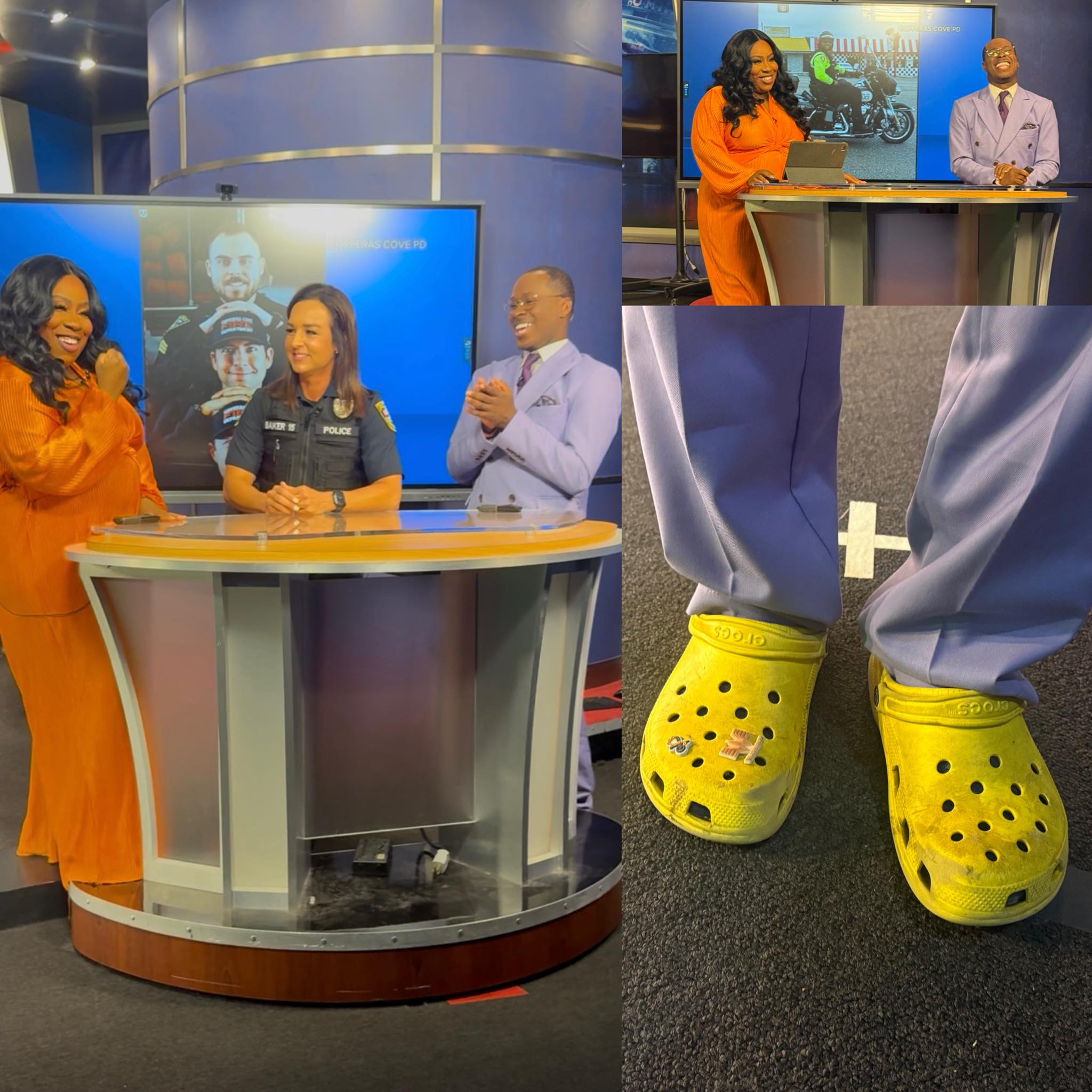 Copperas - Finally saw the famous yellow crocs for myself! They did not ...