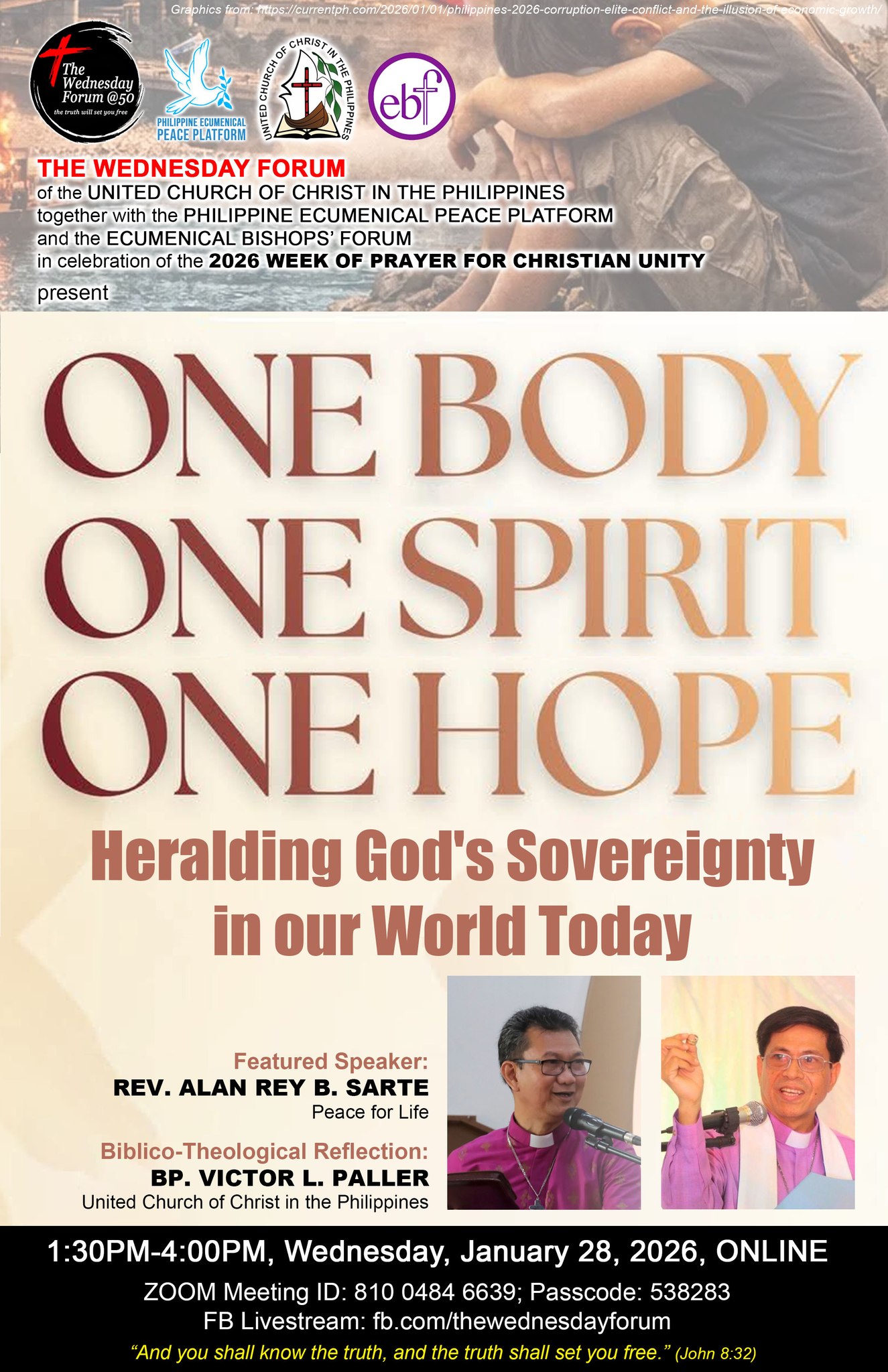 The Wednesday - In celebration of the 2026 Week of Prayer for Christian ...