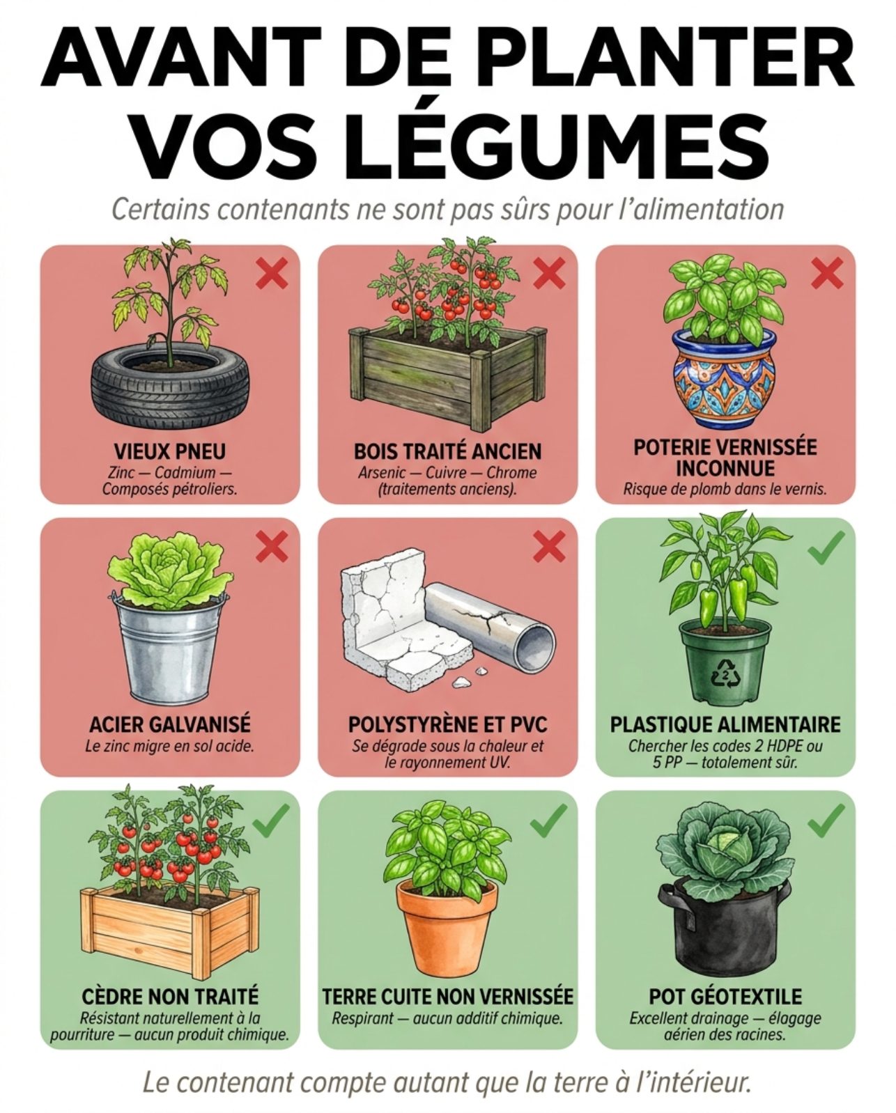 Natures Distributing Jardinière Empilable 3 Étages Polyuréthane - Auto-Arrosage Pour Plantes Aromatiques Et Légumes
