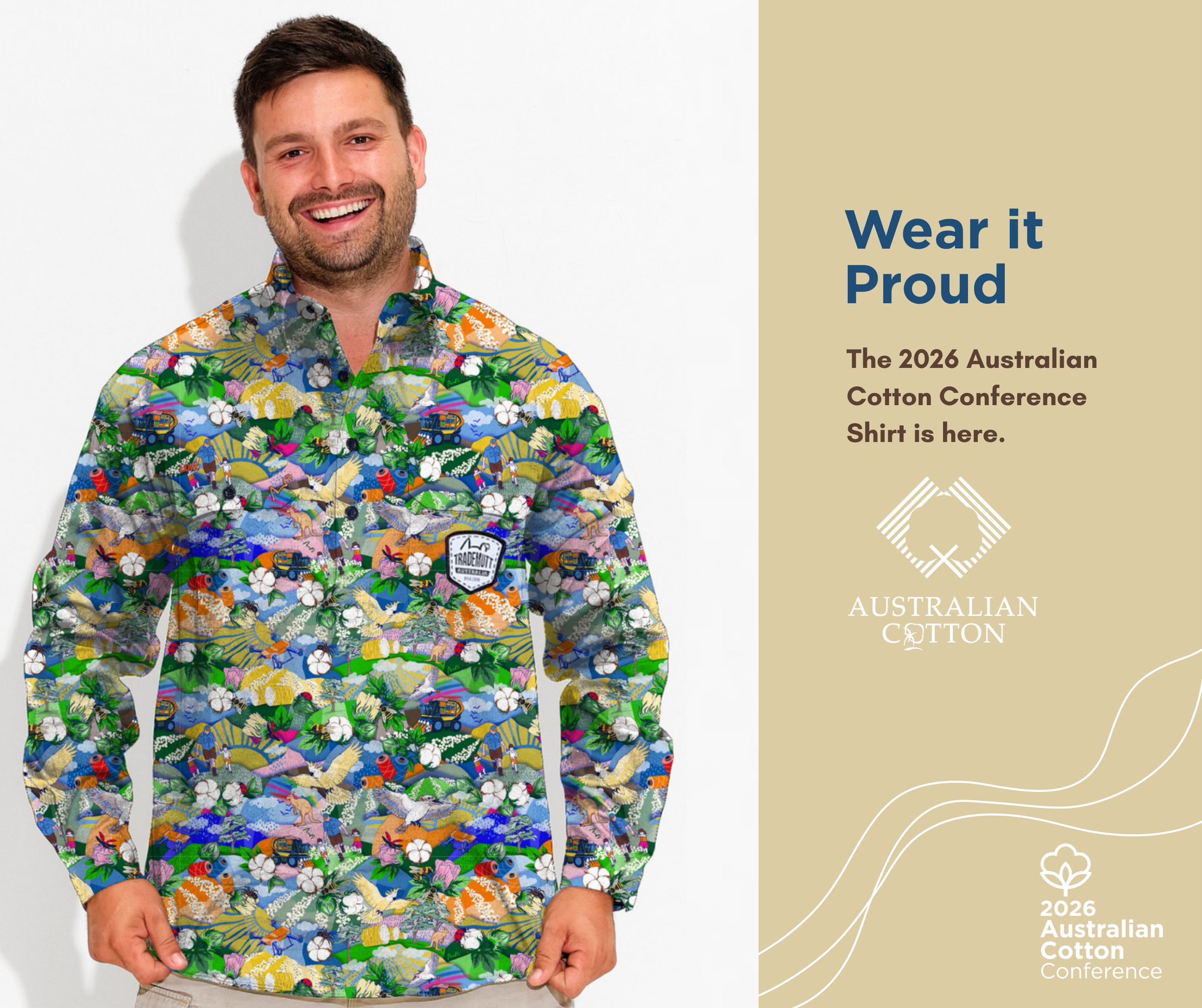 Wear it proud. Our... - 2026 Australian Cotton Conference | Facebook