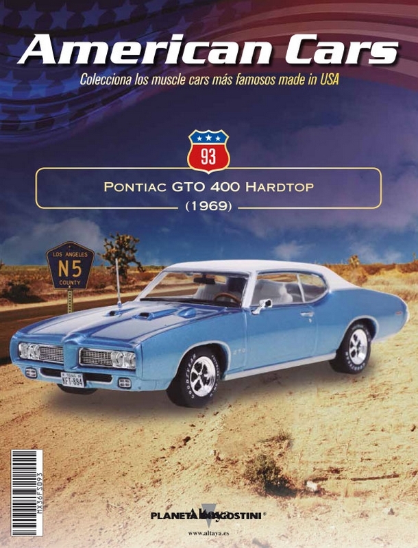 Pontiac GTO 400 Hardtop Coupe (1969) 1/43 New in box diecast model