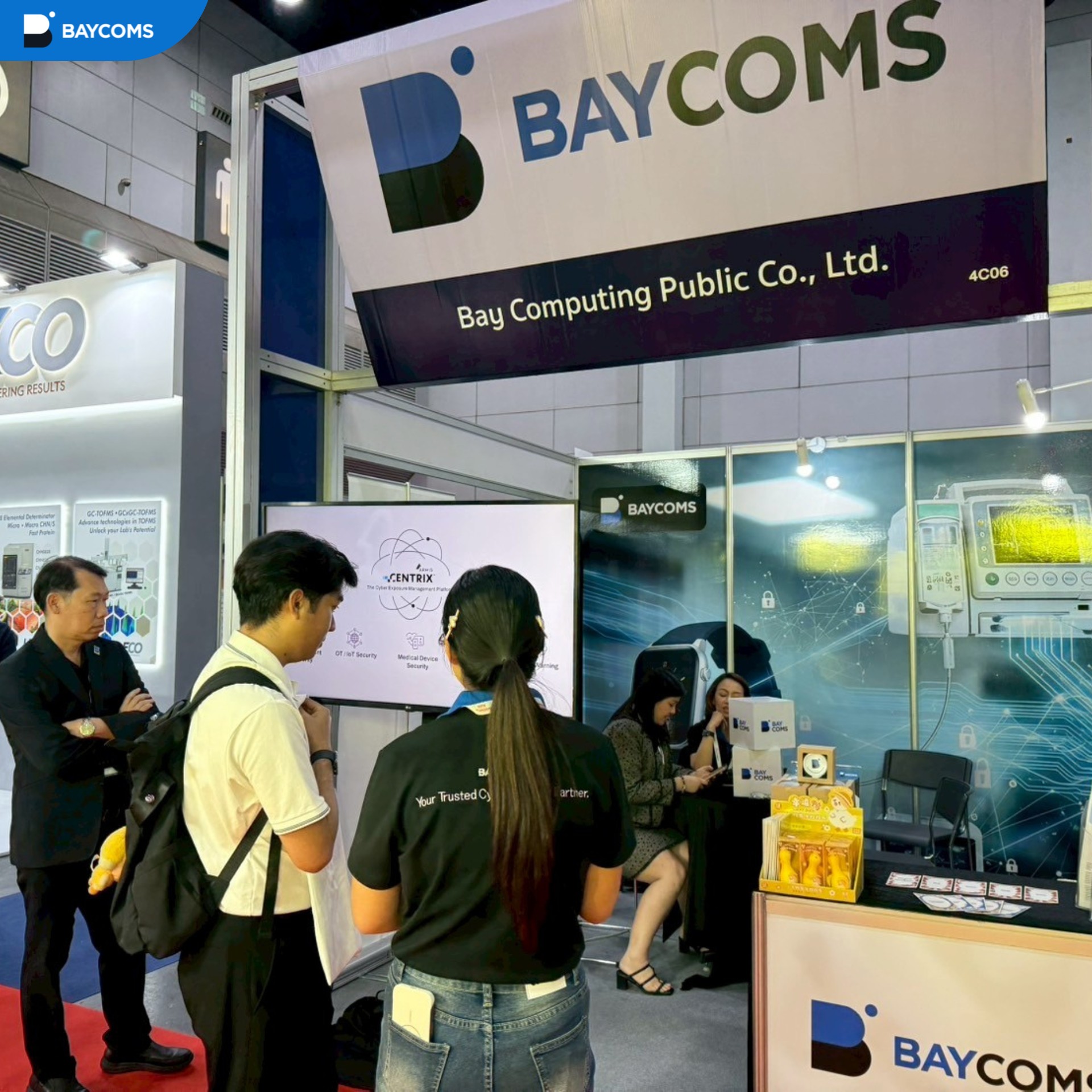 BAYCOMS - BAYCOMS ร่วมออกบูธในงาน Health & Innovation Asia... | Facebook
