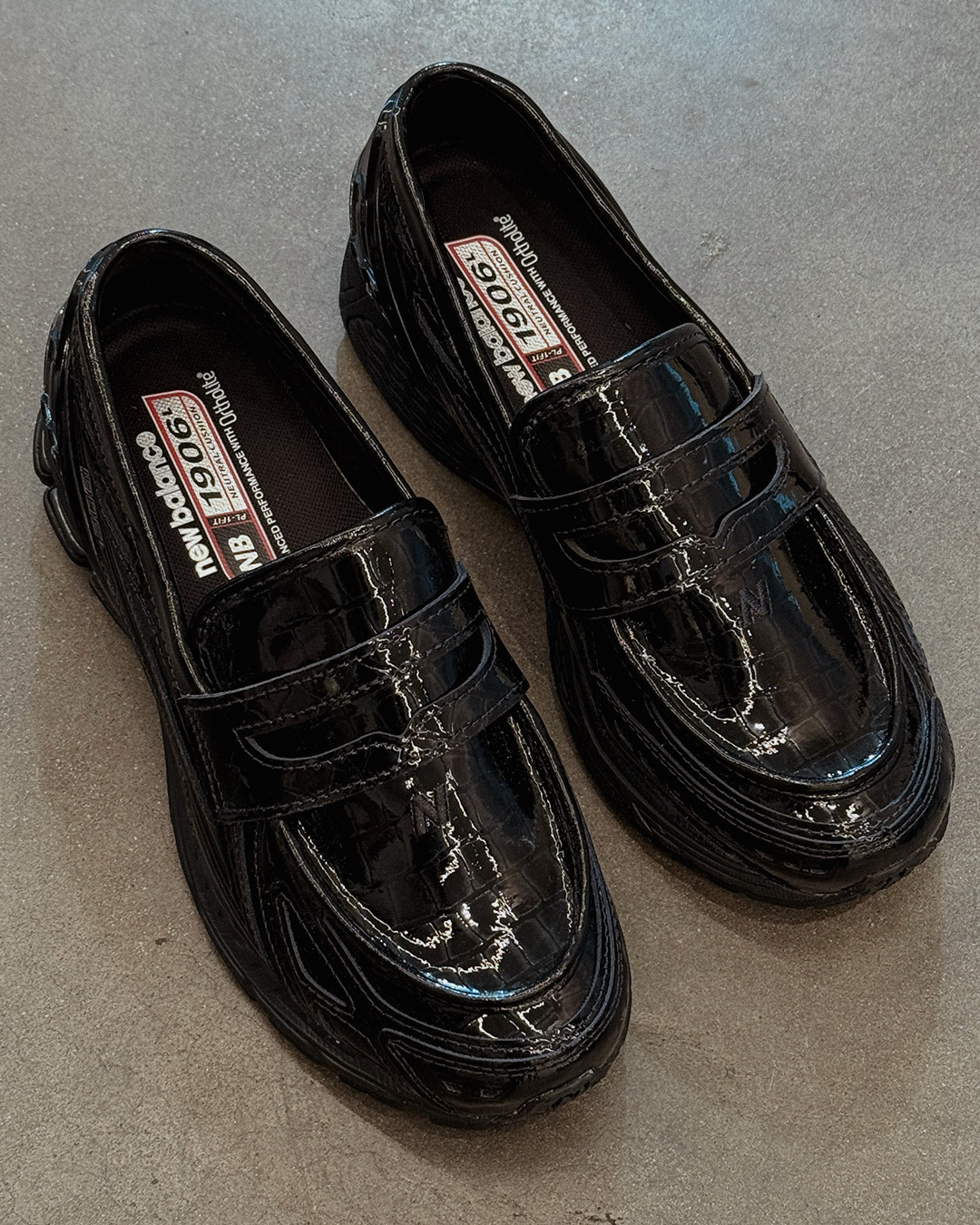 New Balance 1906 Loafers in Black Croc 🐊 Releasing on Wednesday