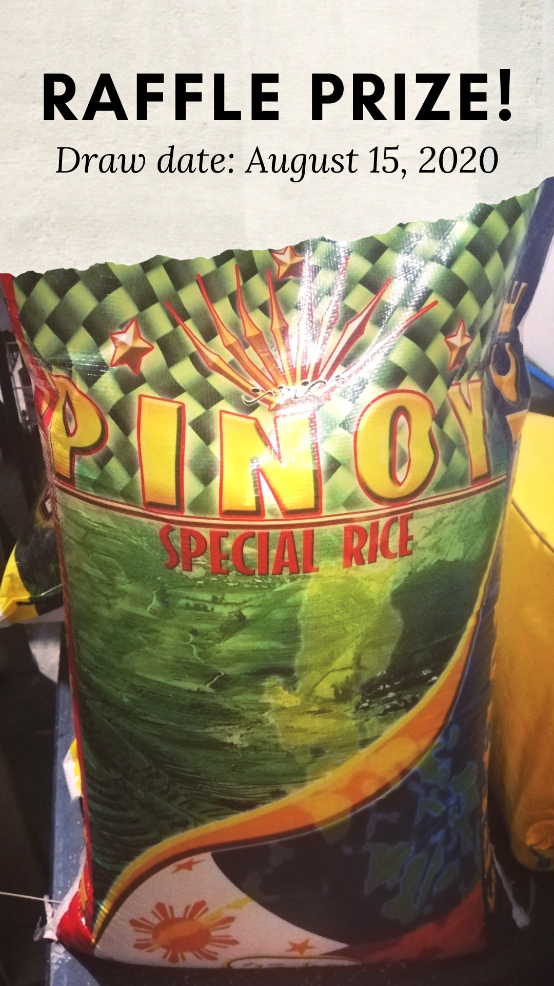 Boss Bigas - ️PA-RAFFLE NI BOSS ️ 25kgs of Pinoy Special...