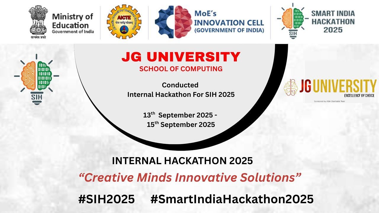 JG University - Creative minds, innovative solutions! 💡... | Facebook