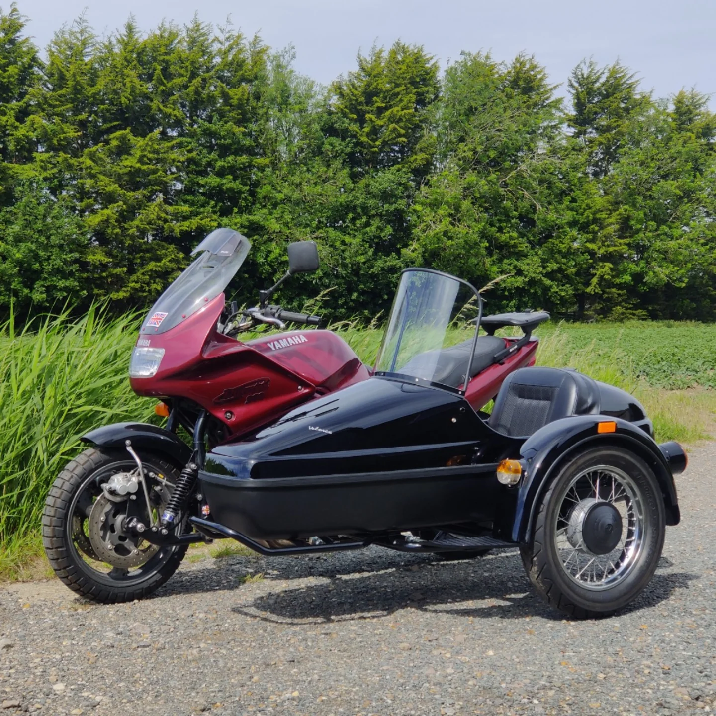 New sidecar from Velorex, it is styled like the old 560 model, but
