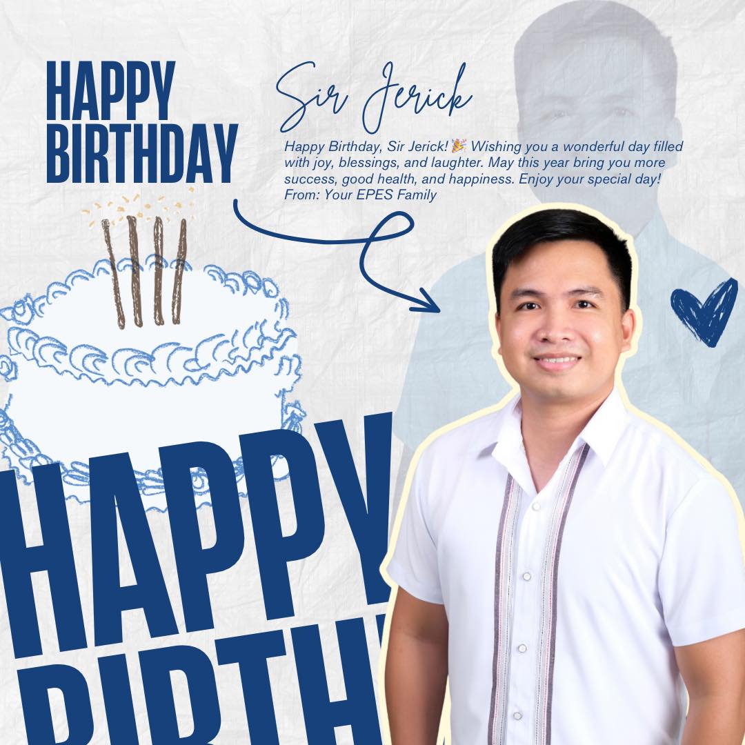 Happy Birthday to our dedicated Administrative Officer II, Sir Jerick C ...