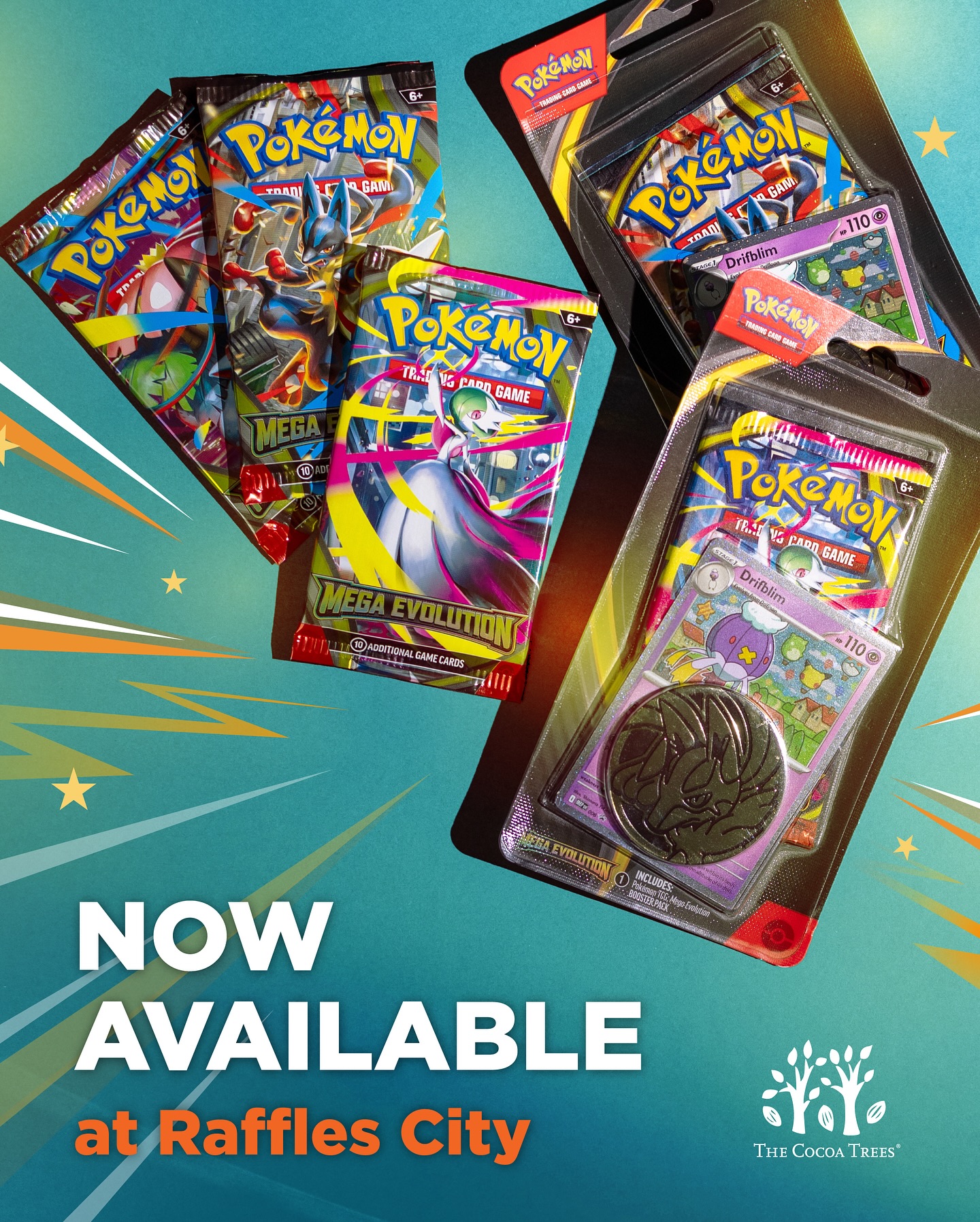 The Cocoa - They’ve landed ⚡ Pokémon Mega Evolution Booster Packs are ...