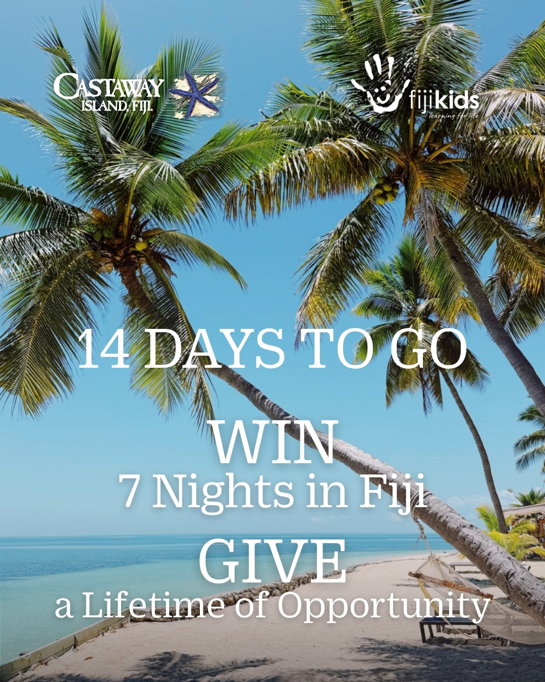 Castaway - WIN a Fiji holiday worth AU$7,600! Enter now: https ...