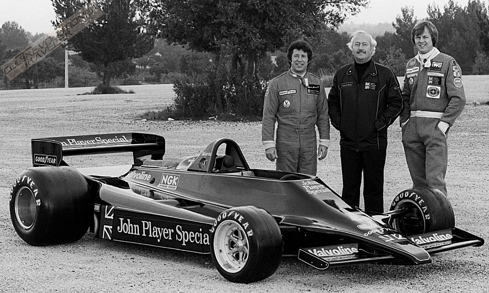 Year 1975 Lotus 77 launch Credit:D.Phipps.