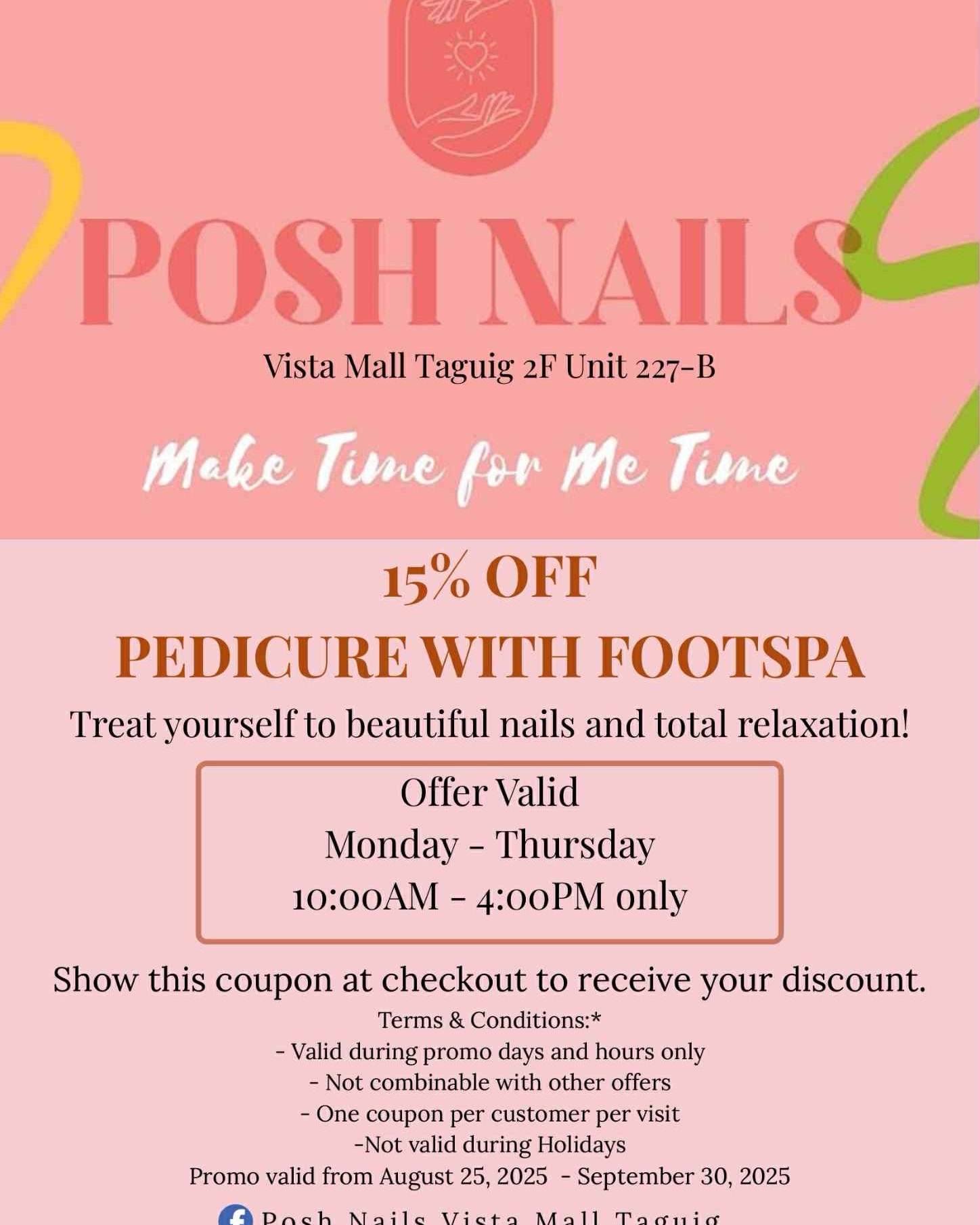 Vista - 🎉 Exciting News! 🎉 Posh Nails Hand and Foot Spa Vista Mall ...