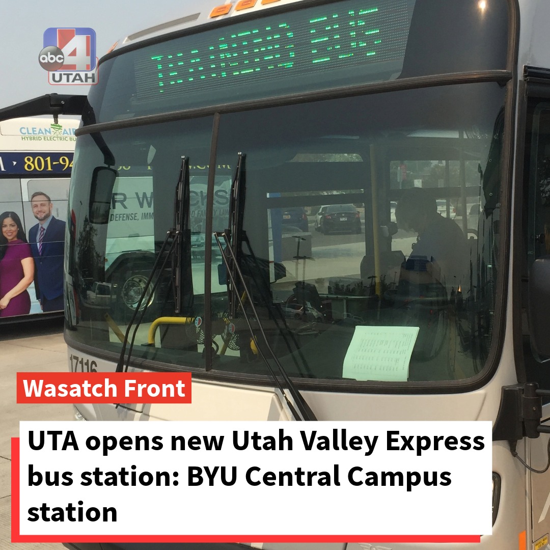 ABC4 Utah - The Utah Transit Authority (UTA) celebrated... | Facebook