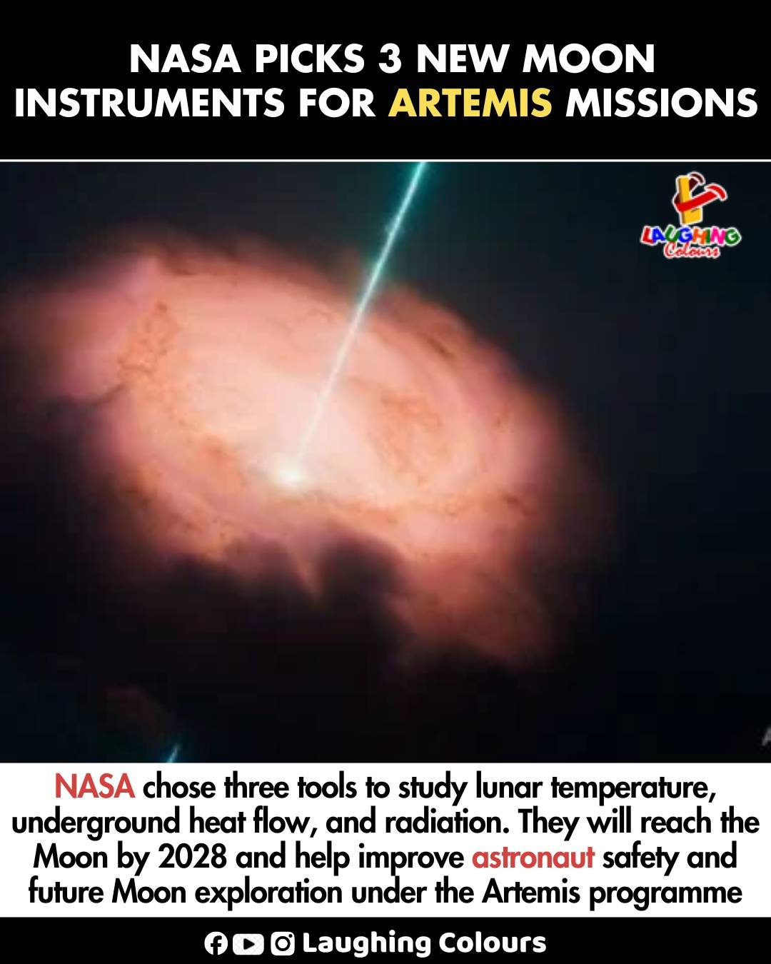 Laughing - Nasa selects new moon tools 🌕 #NASA #ArtemisMission # ...