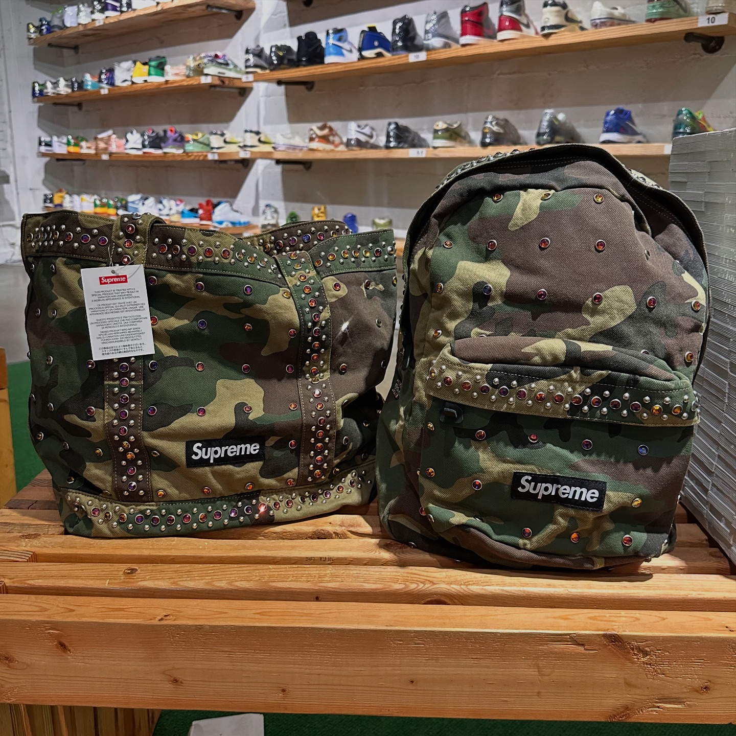 Varsity - New Supreme B.B. Simon Backpack and Tote Bag available 