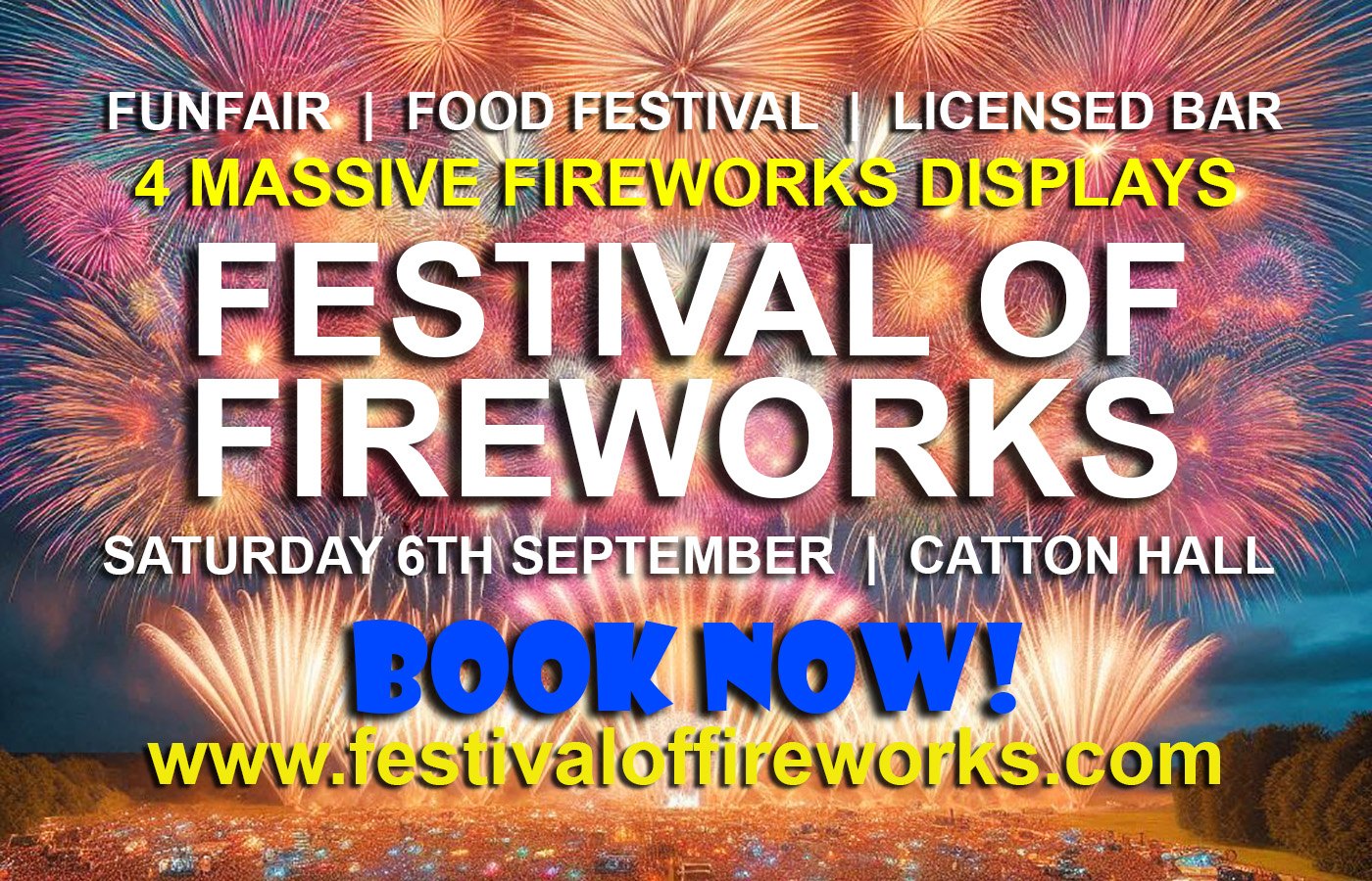 Tickets for the 2025 Festival of... - Festival Of Fireworks | Facebook