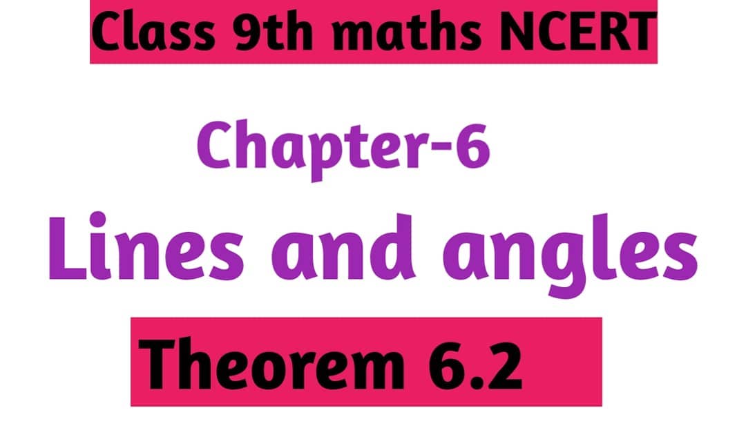 Class 9 maths Chapter-6 lines and... - Learn with shaifali | Facebook