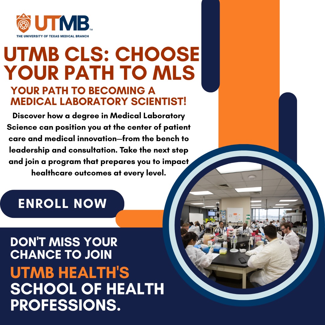UTMB Clinical Laboratory Sciences Program | Galveston TX