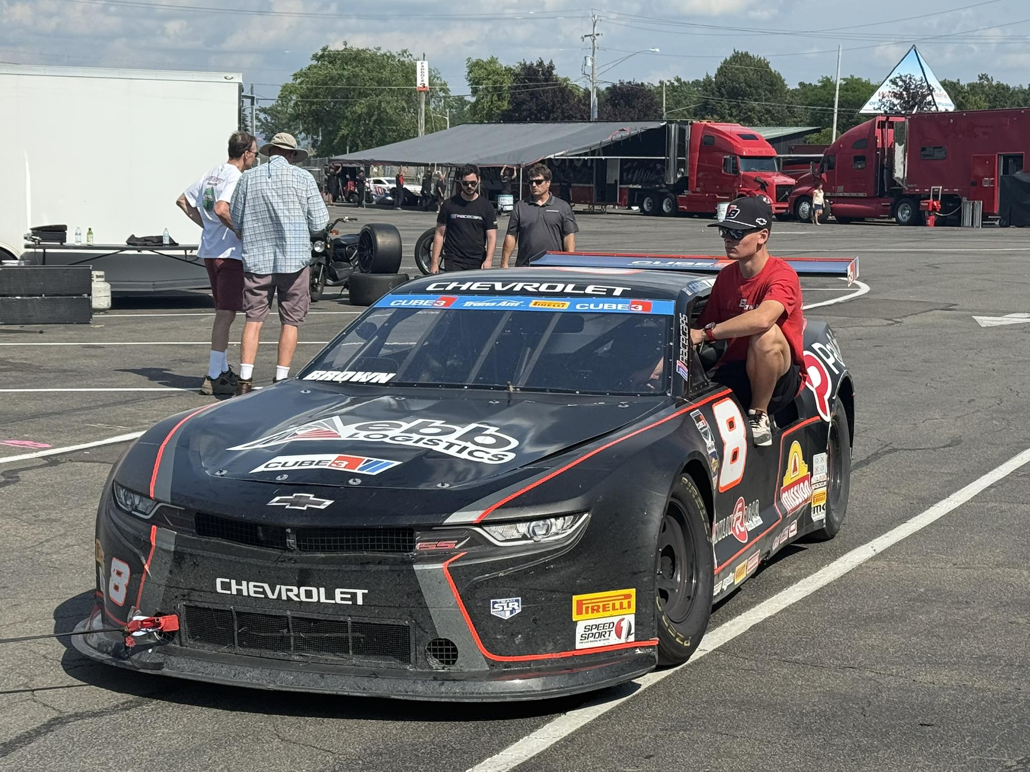 Carson - The #8 machine is going back in the box. My 3rd TA2 race is in ...