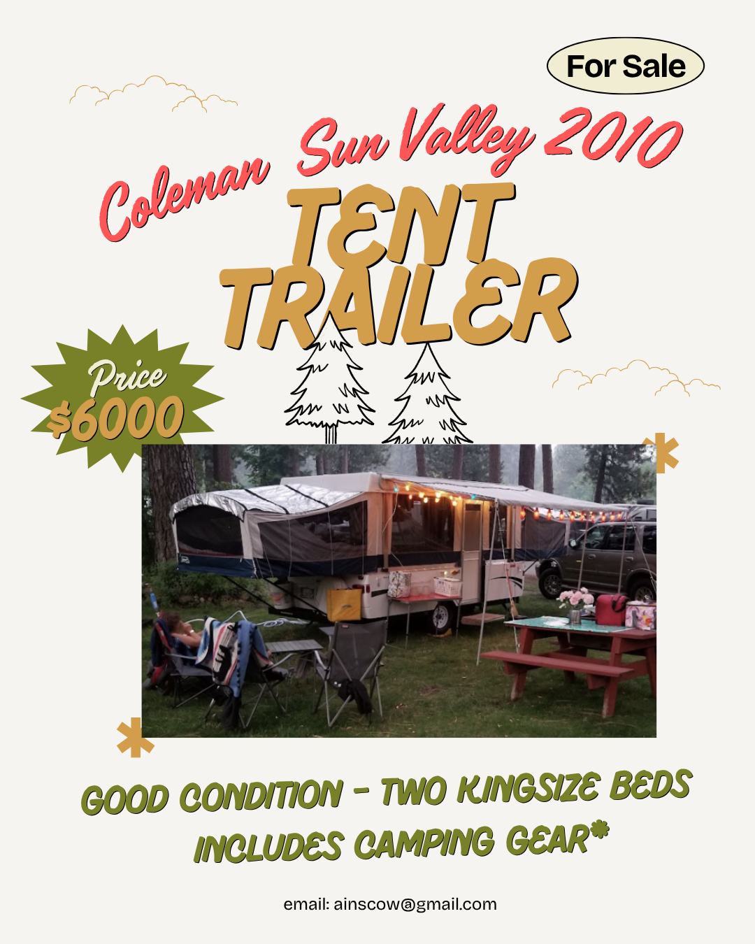 2010 Coleman Sun Valley Tent Trailer - RVs & Campers - Capitola ...