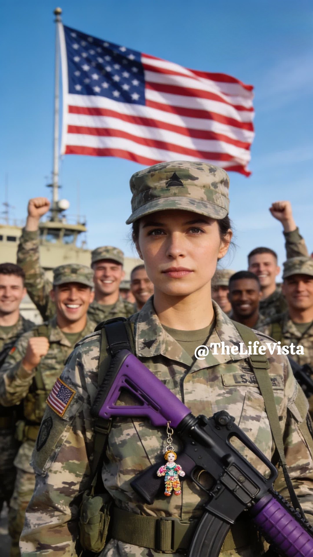 Soul - They mocked her purple sniper rifle and festive keychain ...