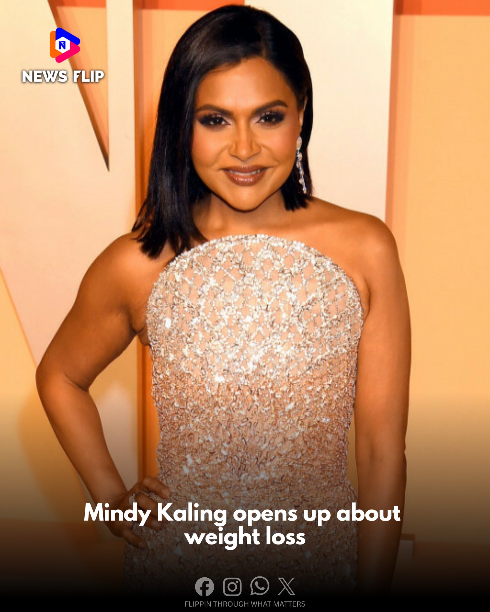 mindy kaling weight loss semaglutide is unrecognizable after losing even more following secret third baby amid Ozempic rumors #MindyKaling is getting candid about