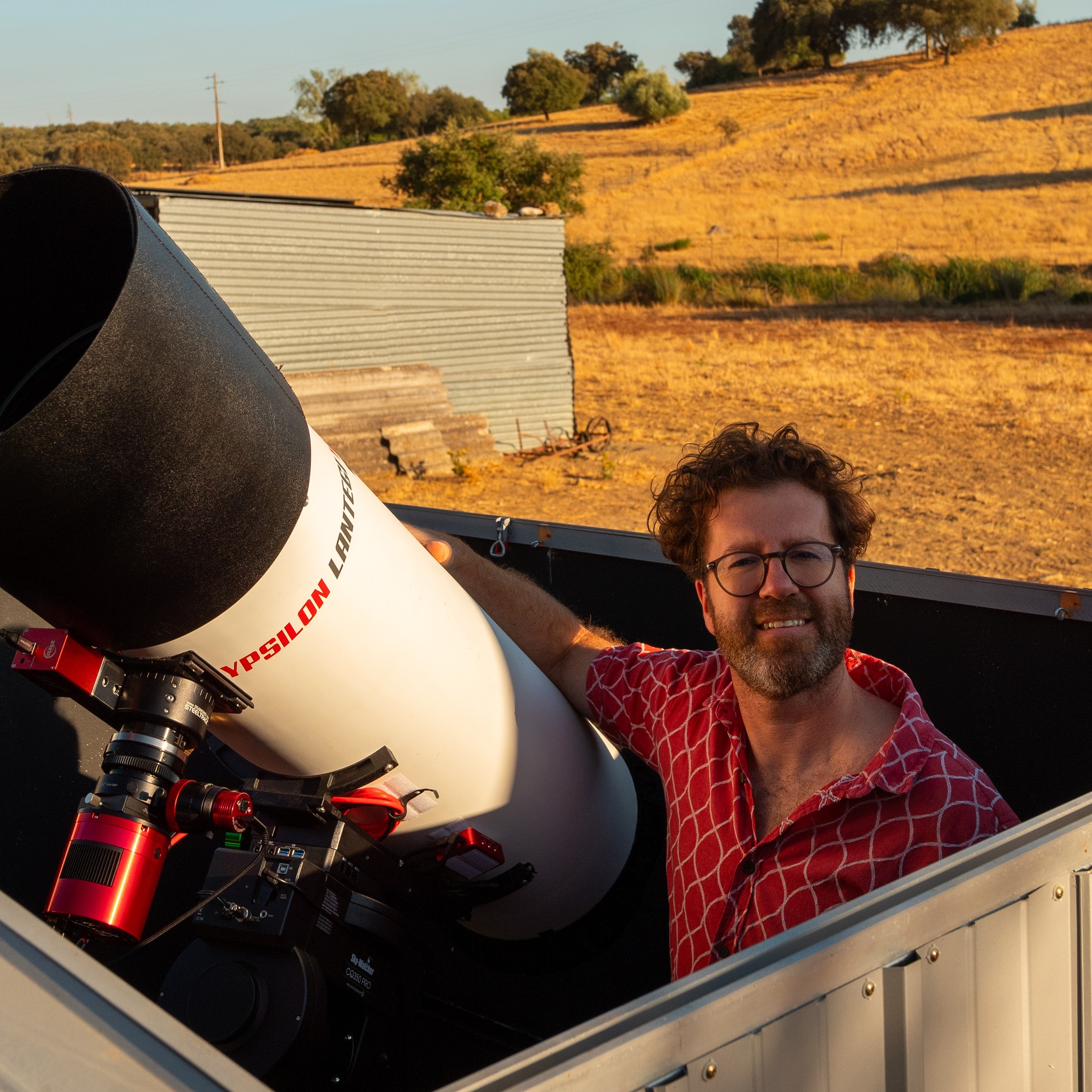 Astrophotographer's journey with custom telescope setup