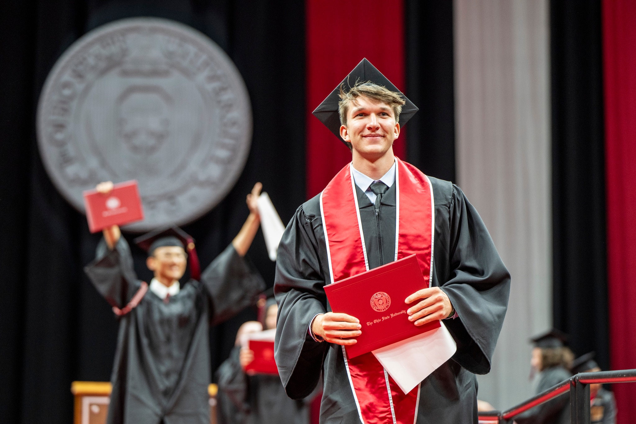 Autumn commencement is one week away! What piece of advice do you have for our soon-to-be Buckeye graduates? 🎓 #OSUGrad
