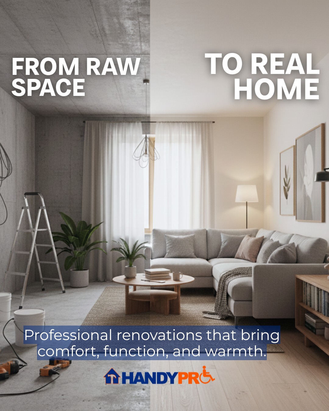 HandyPro - We take unfinished rooms and turn them into... | Facebook