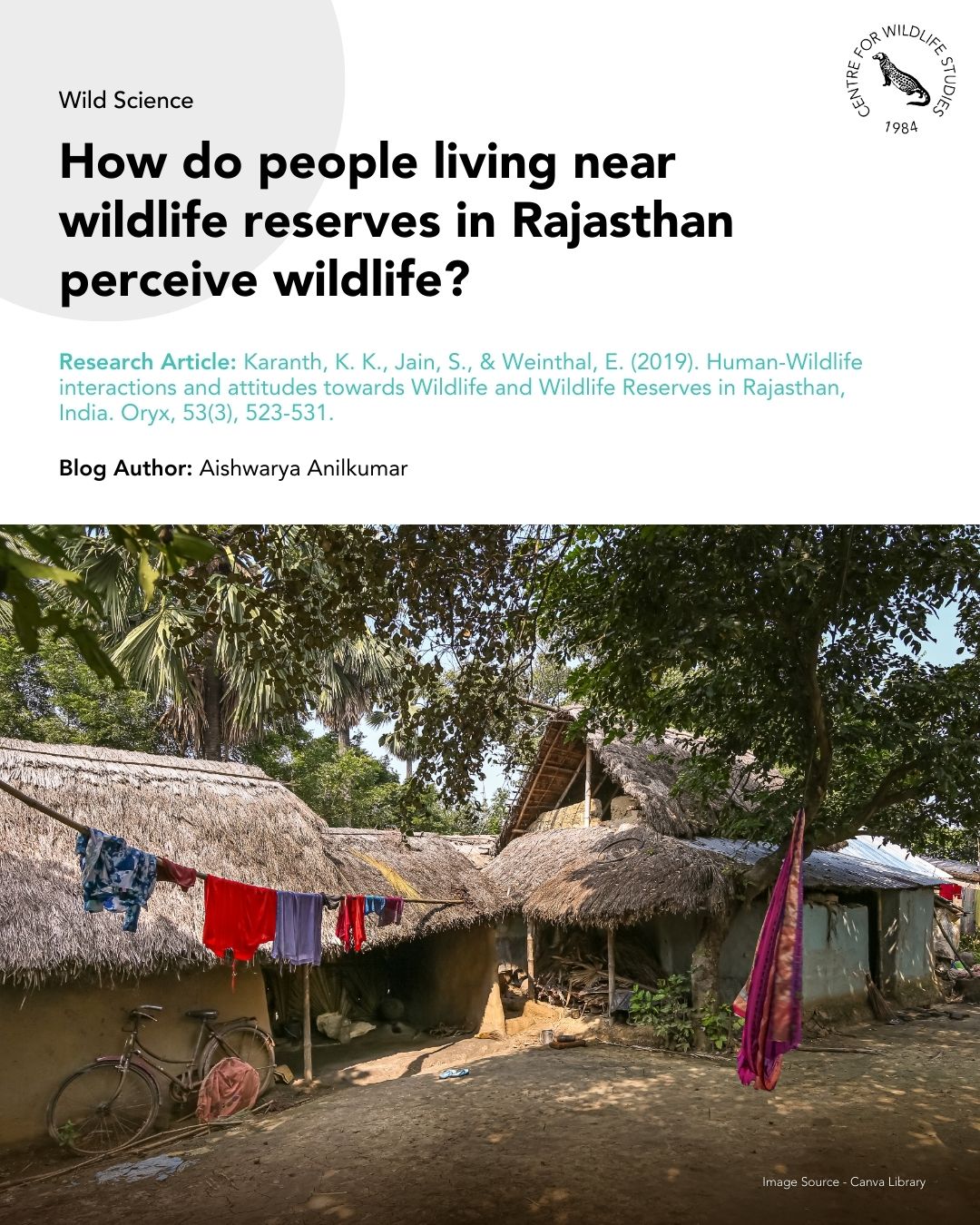 Centre For Centre For Wildlife Studies Cws India preview