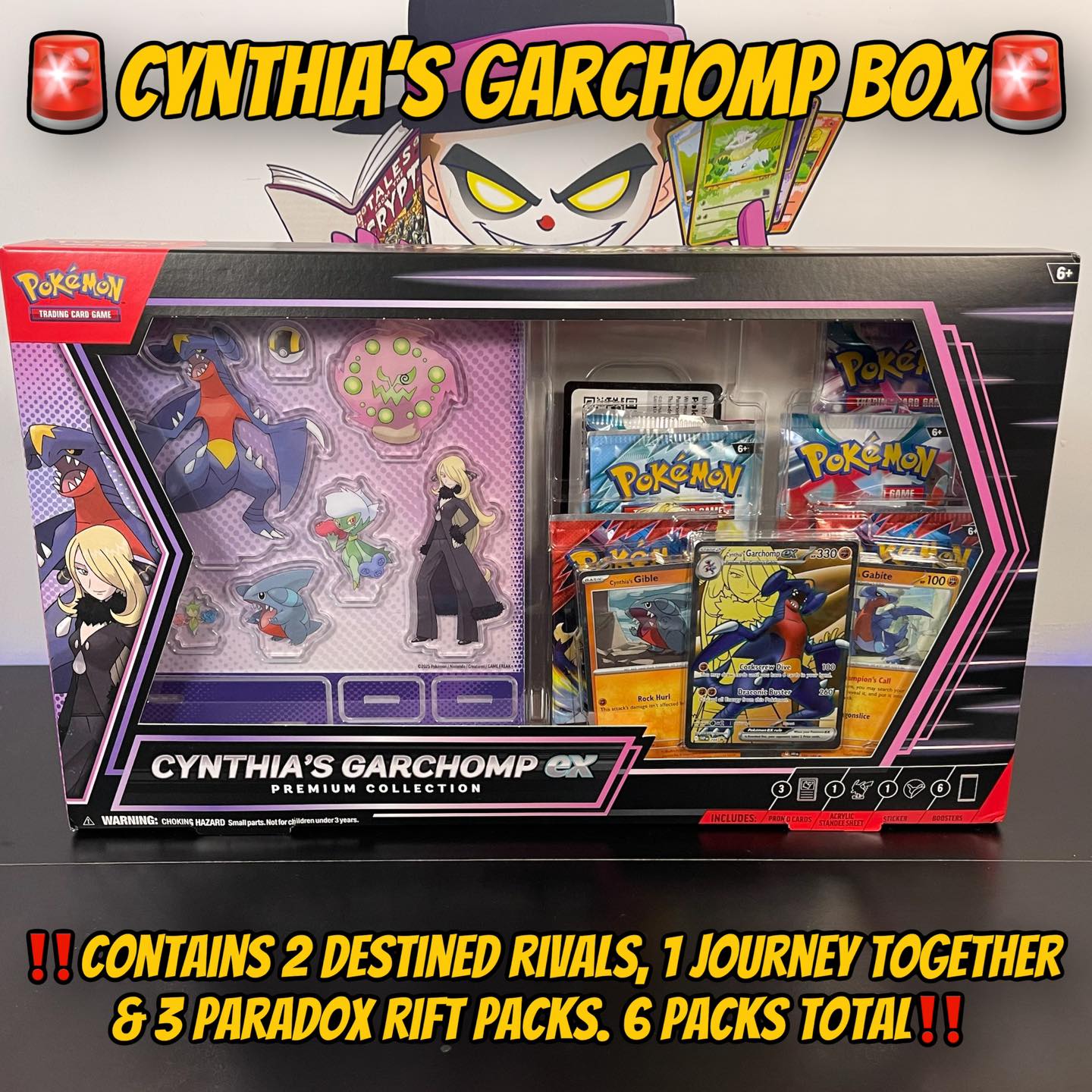 The Collector - ‼️Limited Stock‼️ 🚨Cynthia’s Garchomp Box🚨 $50 (1 Box ...