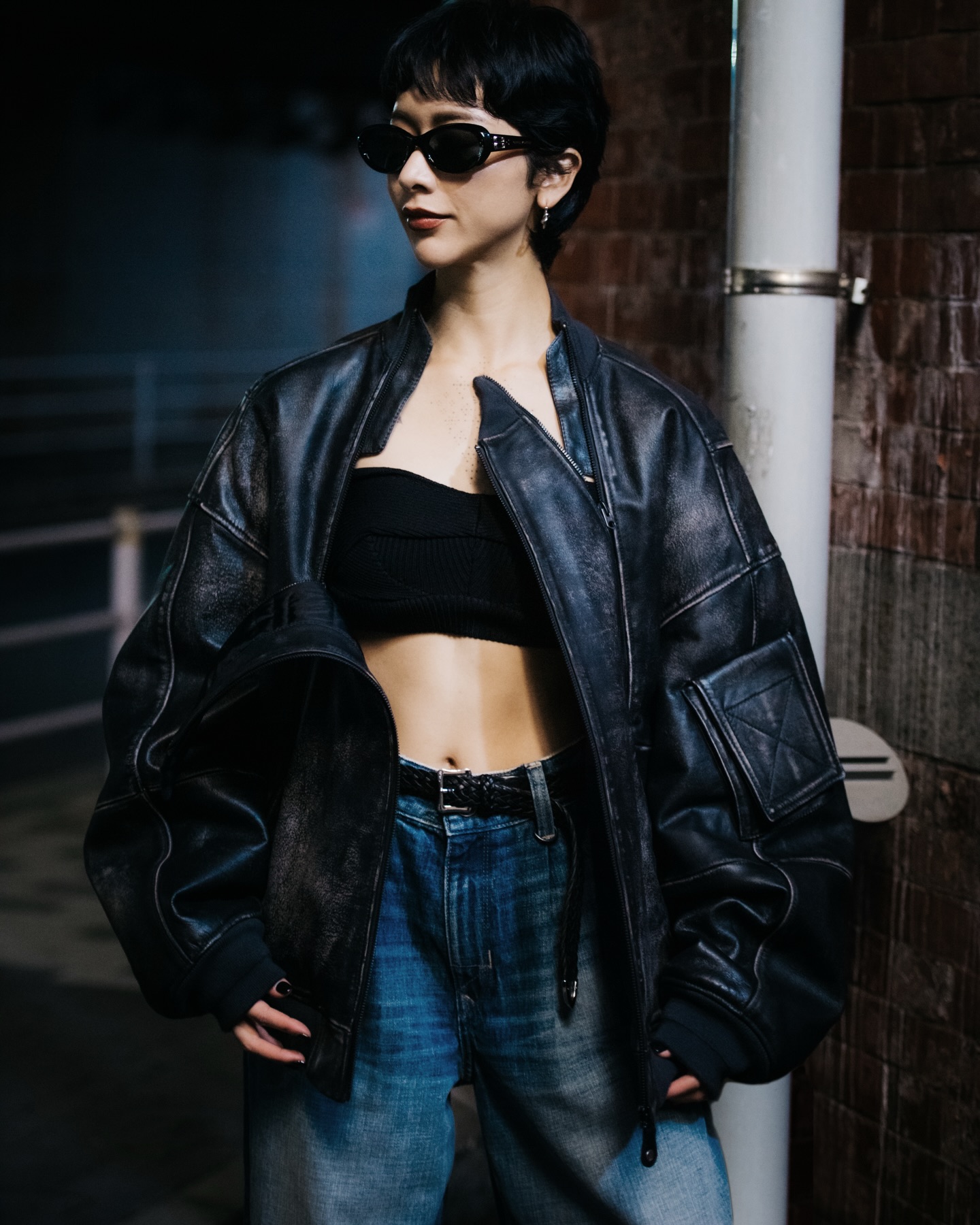 G-STAR RAW ジースター ロゥ Macro Balloon Bomber バルーン ボンバージャケット  ブルー M G-STAR - 変化は常に固定観念への挑戦から始まる。 従来のボンバー