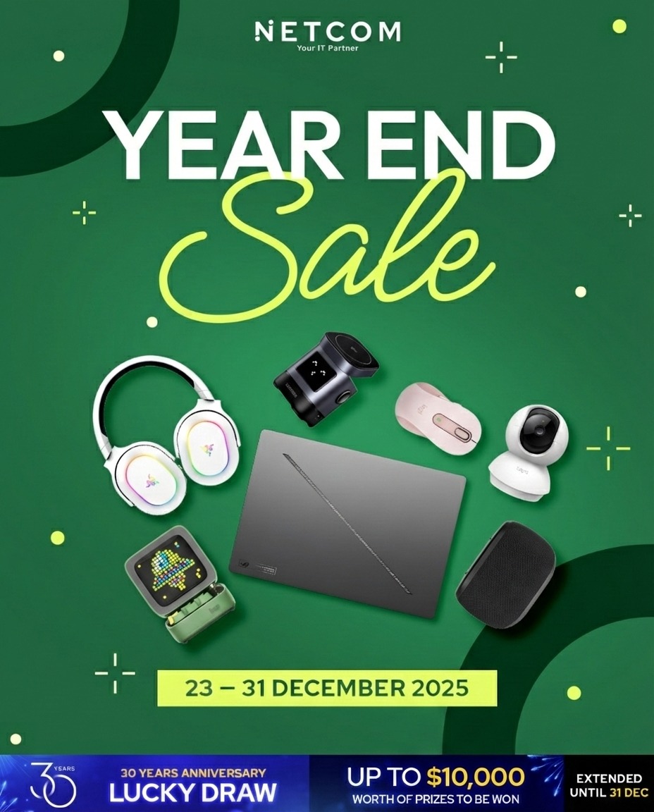 Netcom - Ending 2025 with a BANG! 💥 Our Year End Sale is officially ...