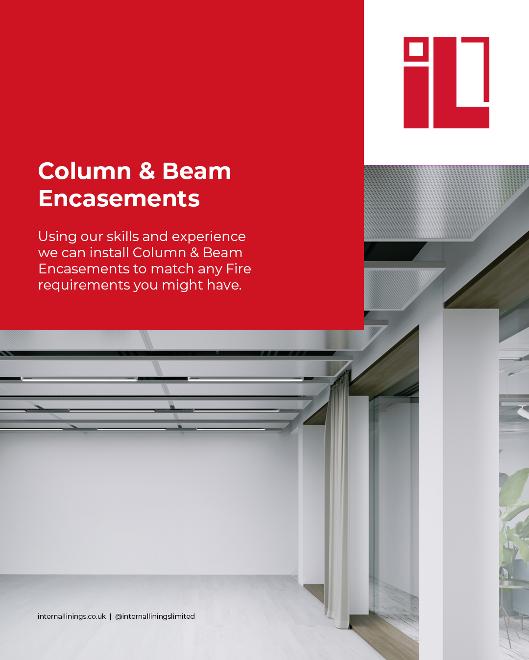 Internal - Column & Beam Encasements by Internal Linings Need expert ...