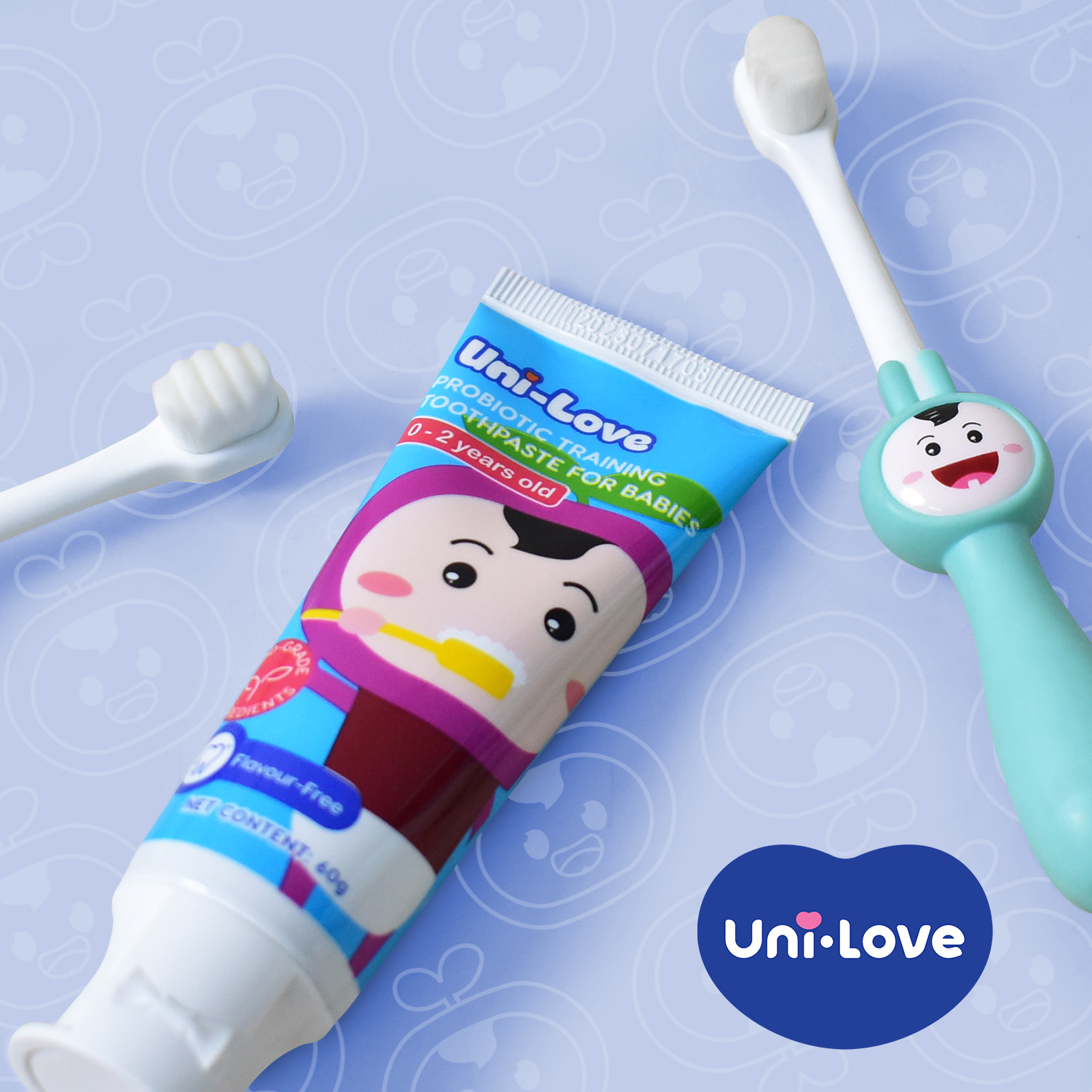 Uni-Love - Uni-Love Probiotic Toothpaste & Toothbrush provides gentle ...