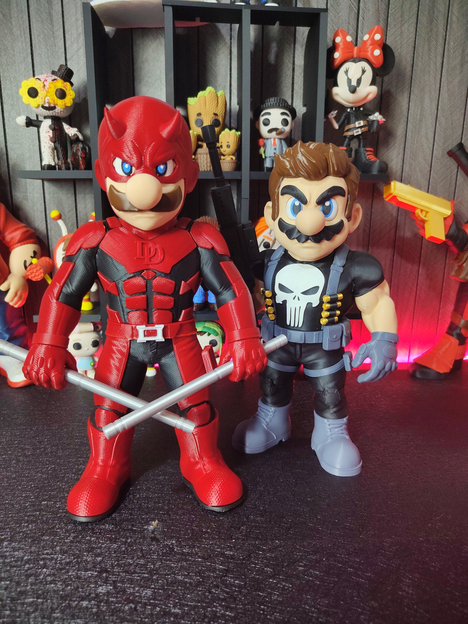 New 3D print design to match Mario Bros Punisher