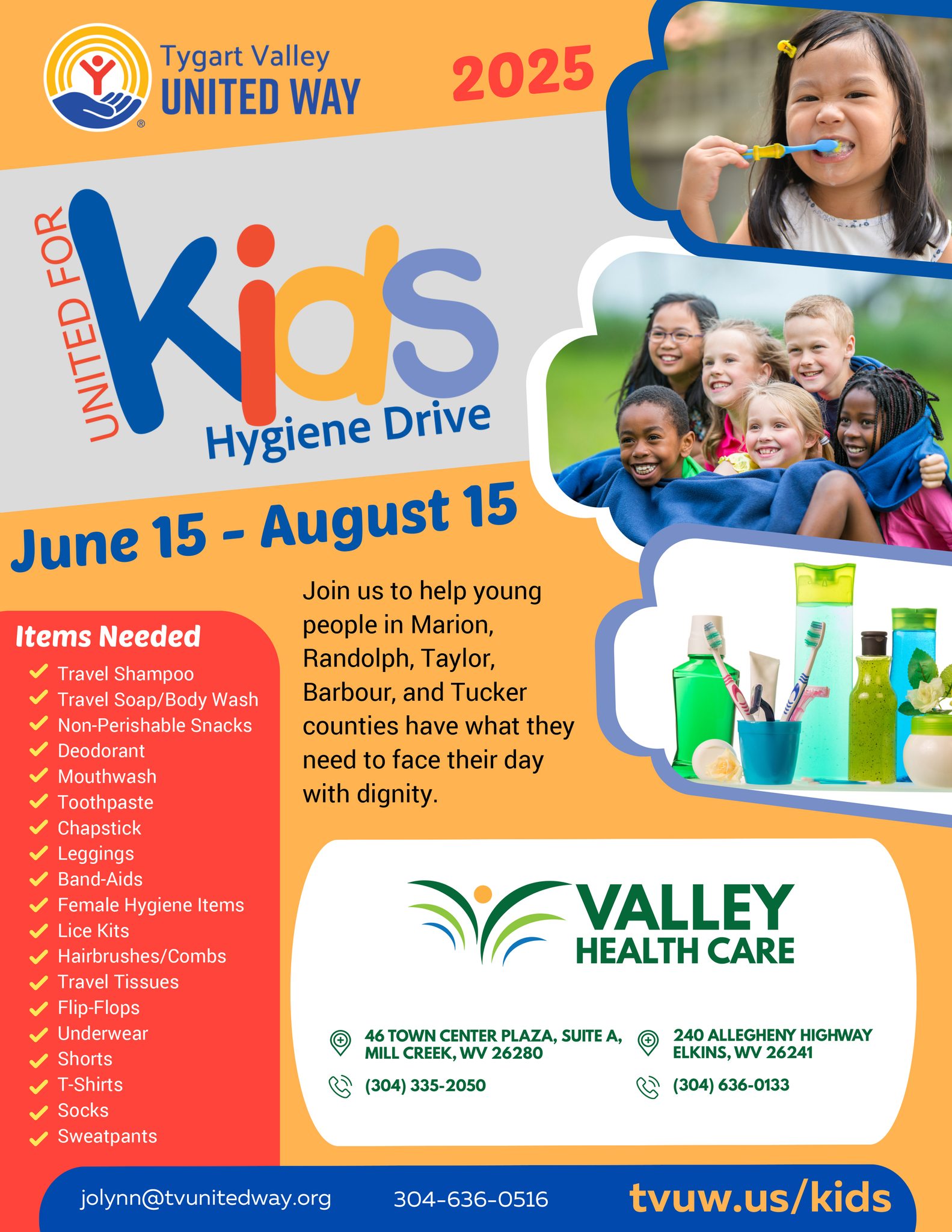 🎒 Help Local Kids Start the... - Valley Health Care, Inc. | Facebook