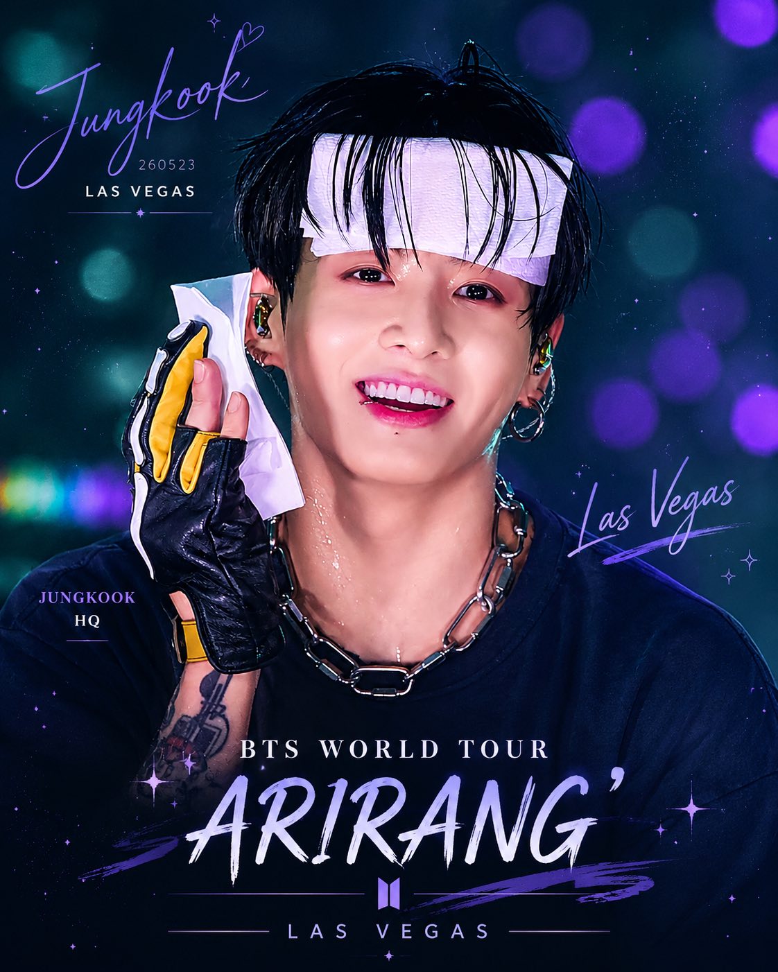 🐰260523 Las Vegas Jungkook BTS WORLD TOUR 'ARIRANG' LAS VEGAS