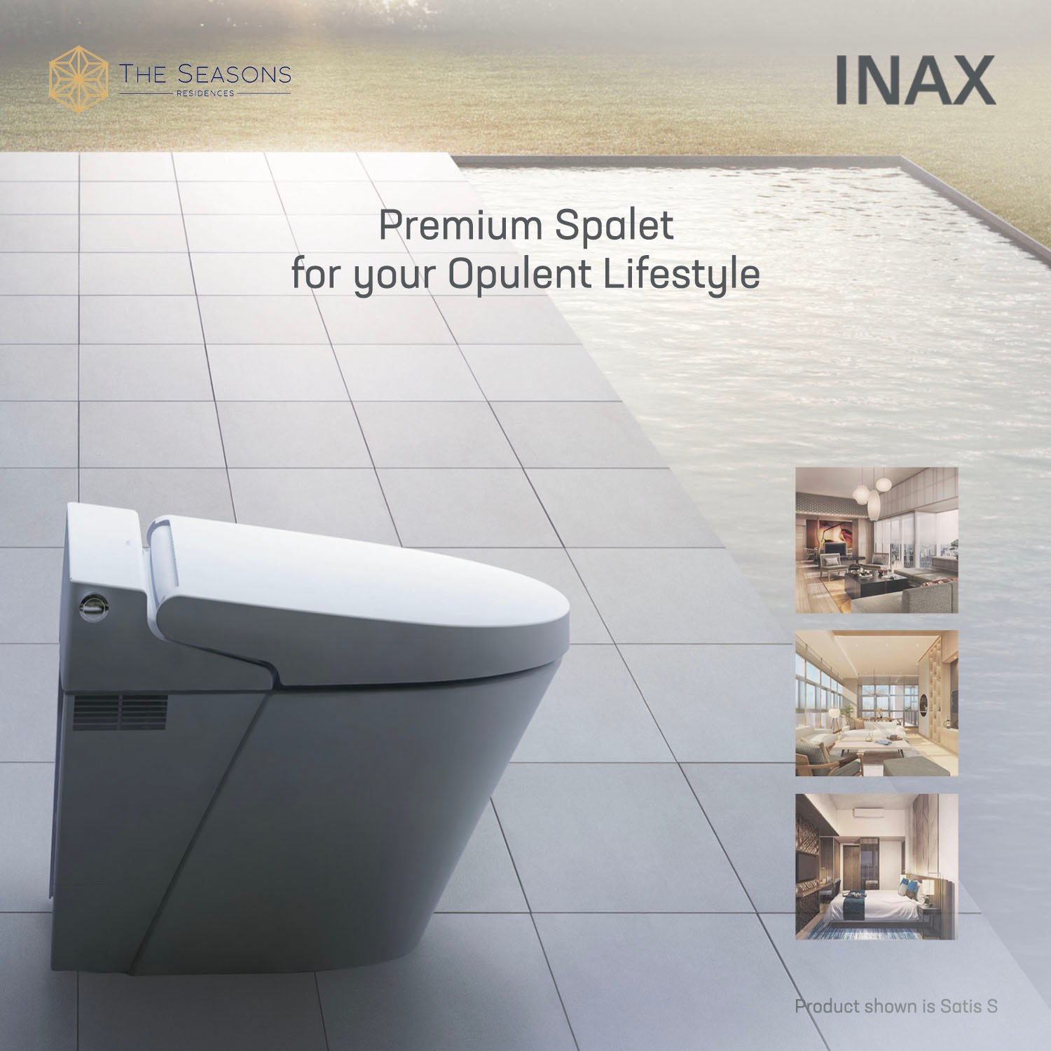 INAX - The Satis S integrated spalet maximizes Japanese 