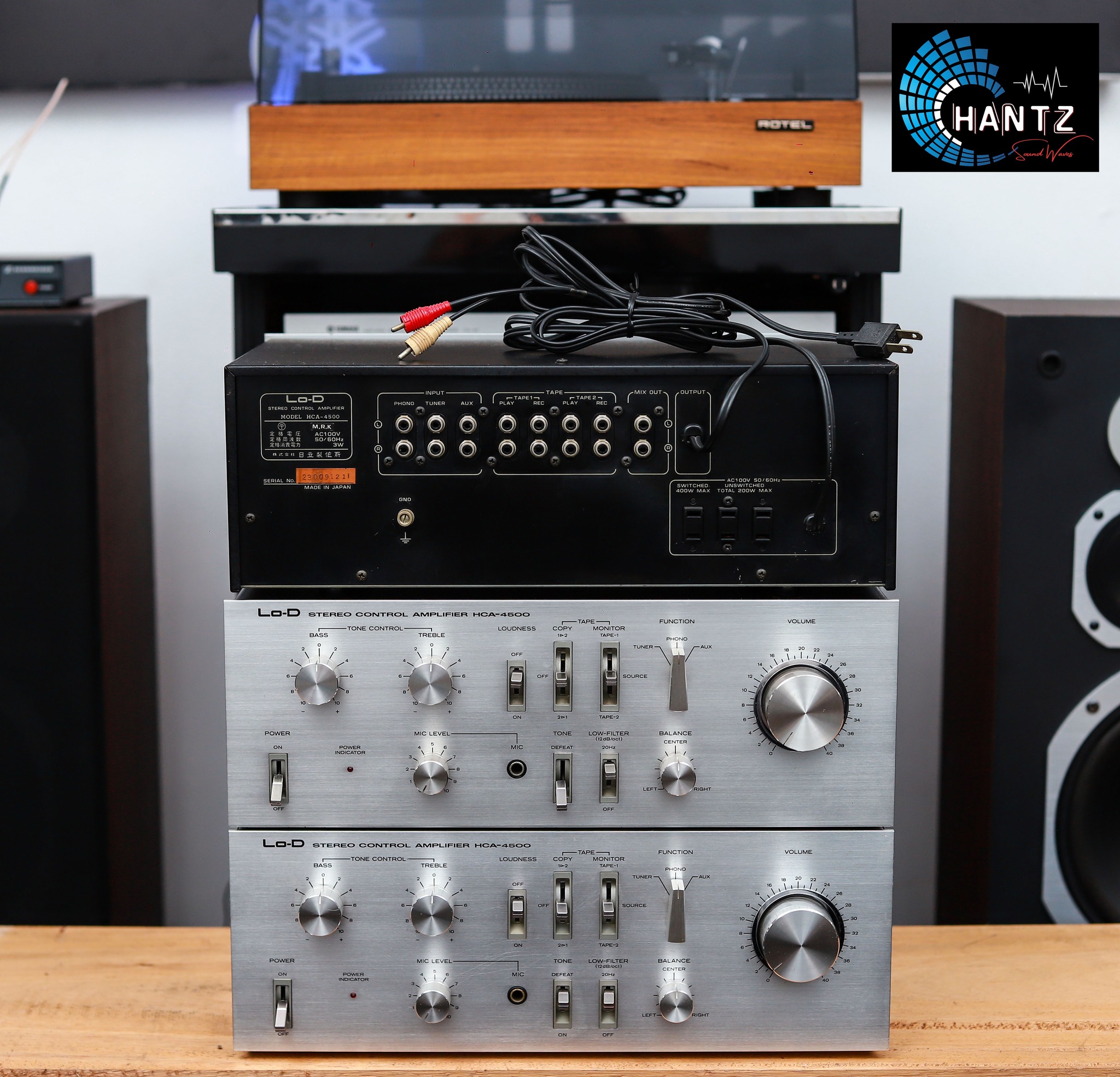 💢🔊Lo-D/Hitachi HCA-4500 Pre/Control Amplifier