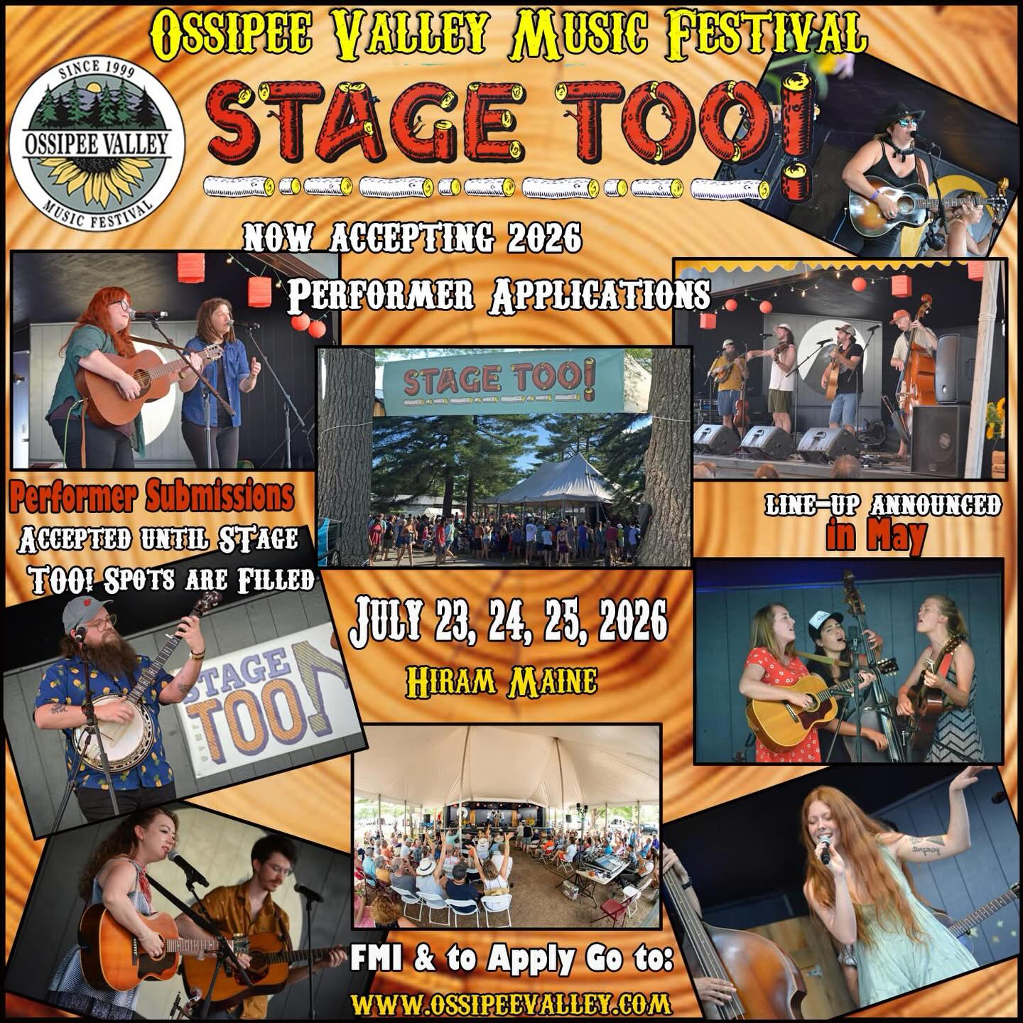 Ossipee Valley Music Festival | Hiram ME