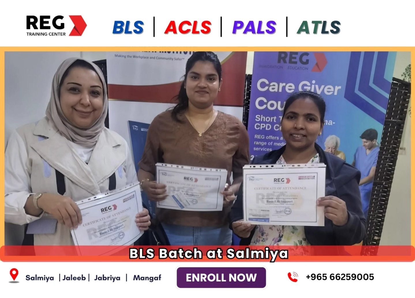 REG - Congratulations BLS Salmiya Batch! A huge round... | Facebook